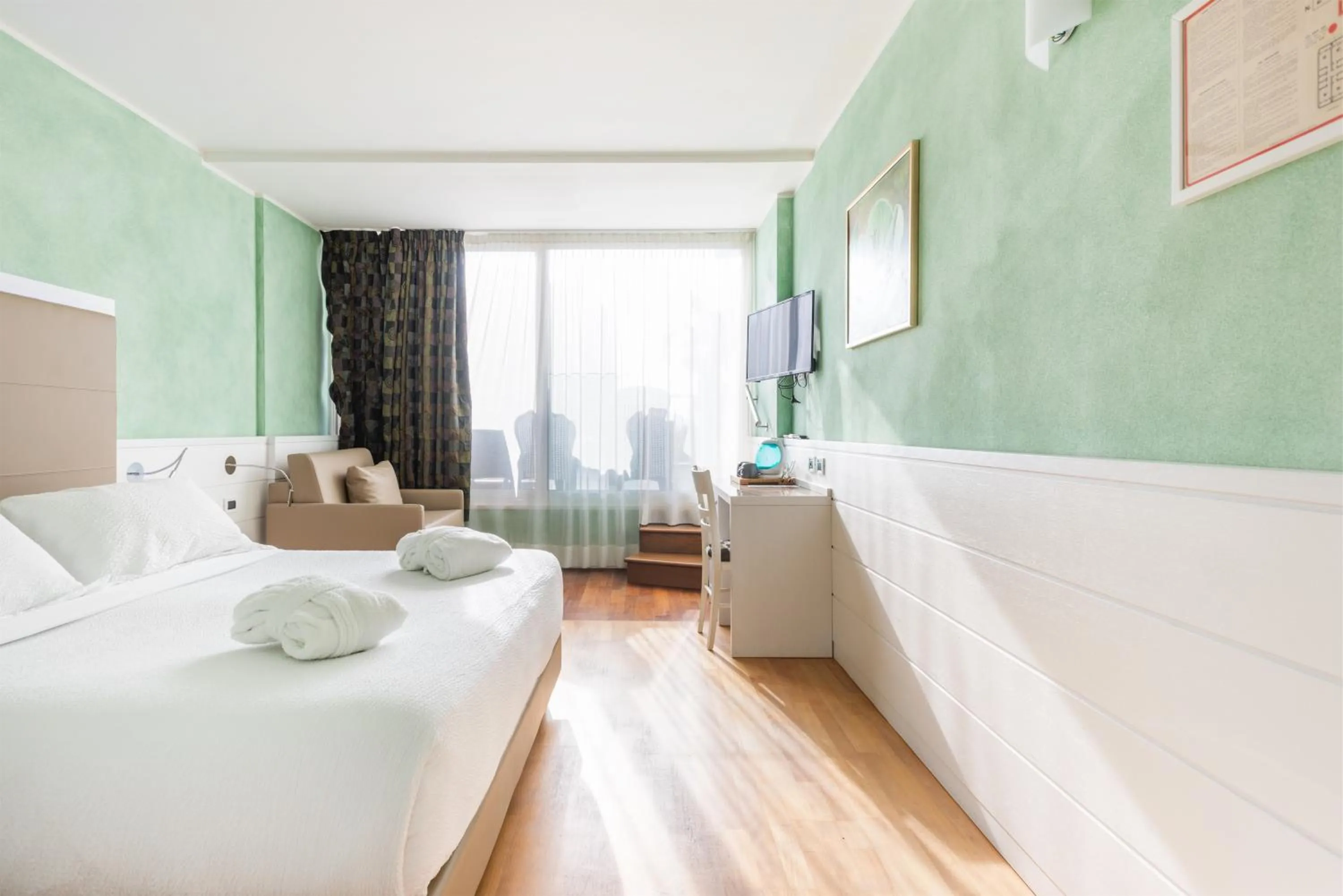 Bedroom, Bed in Hotel Gabry