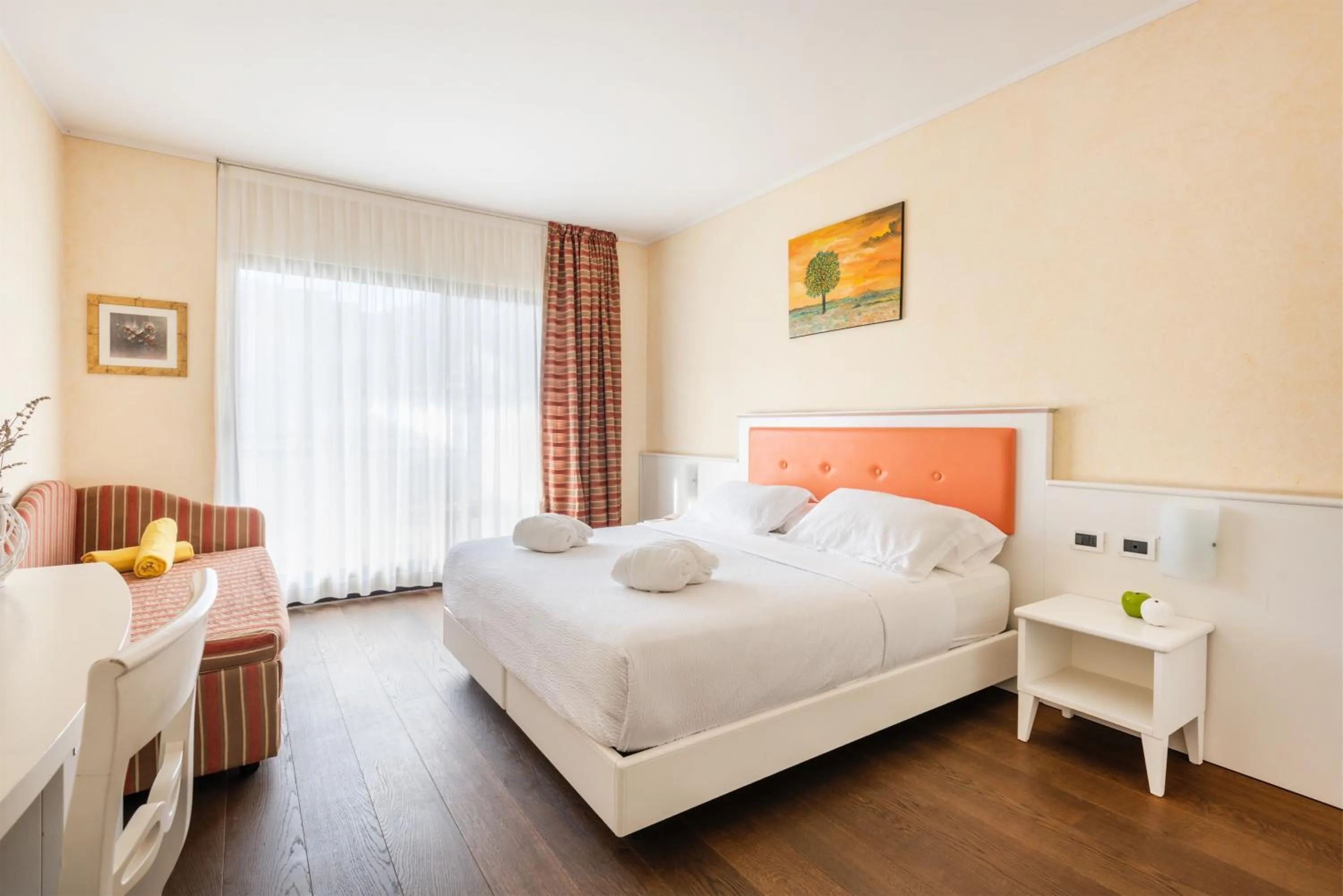 Bedroom, Bed in Hotel Gabry