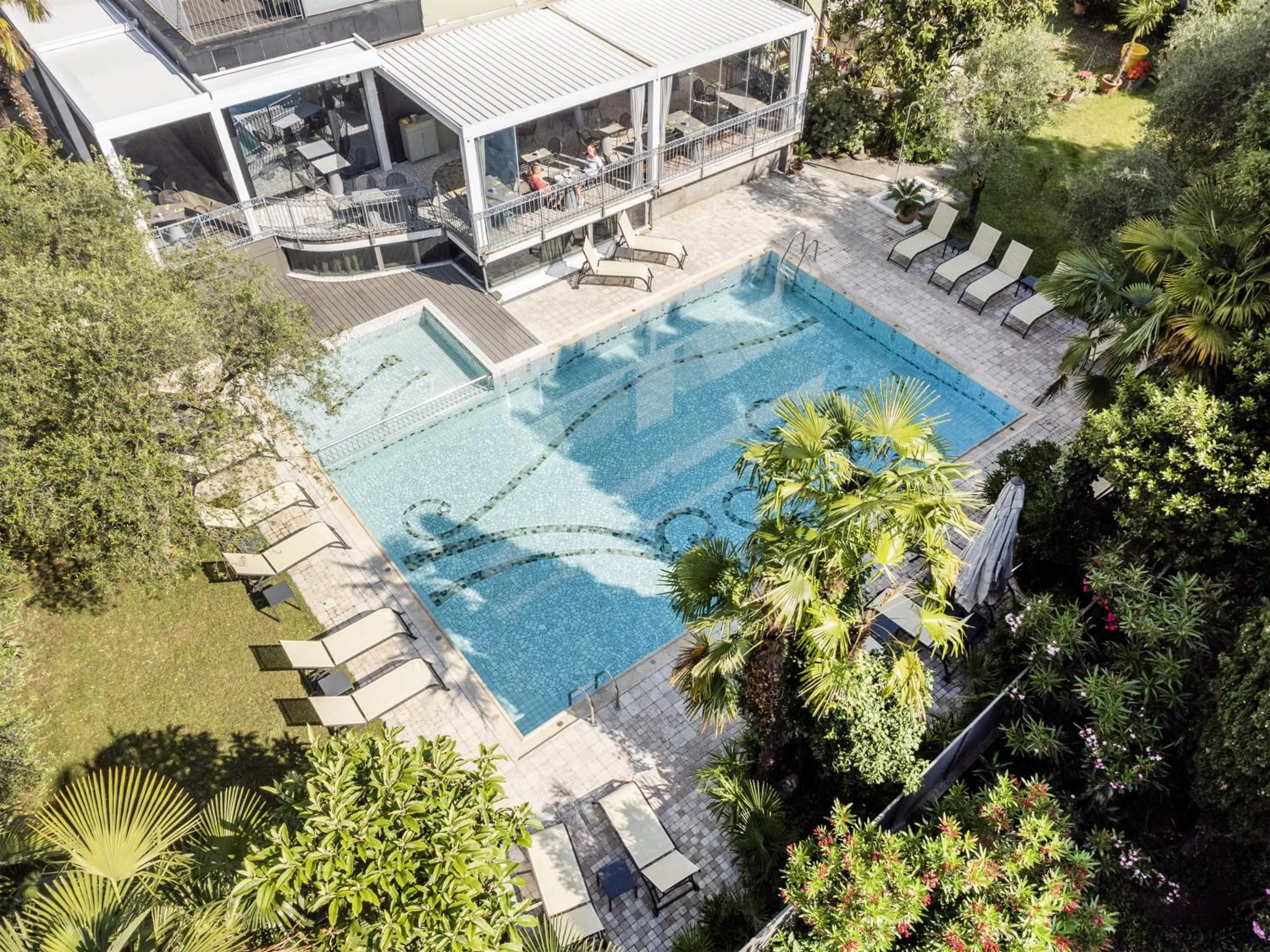 Swimming pool in Hotel Gabry