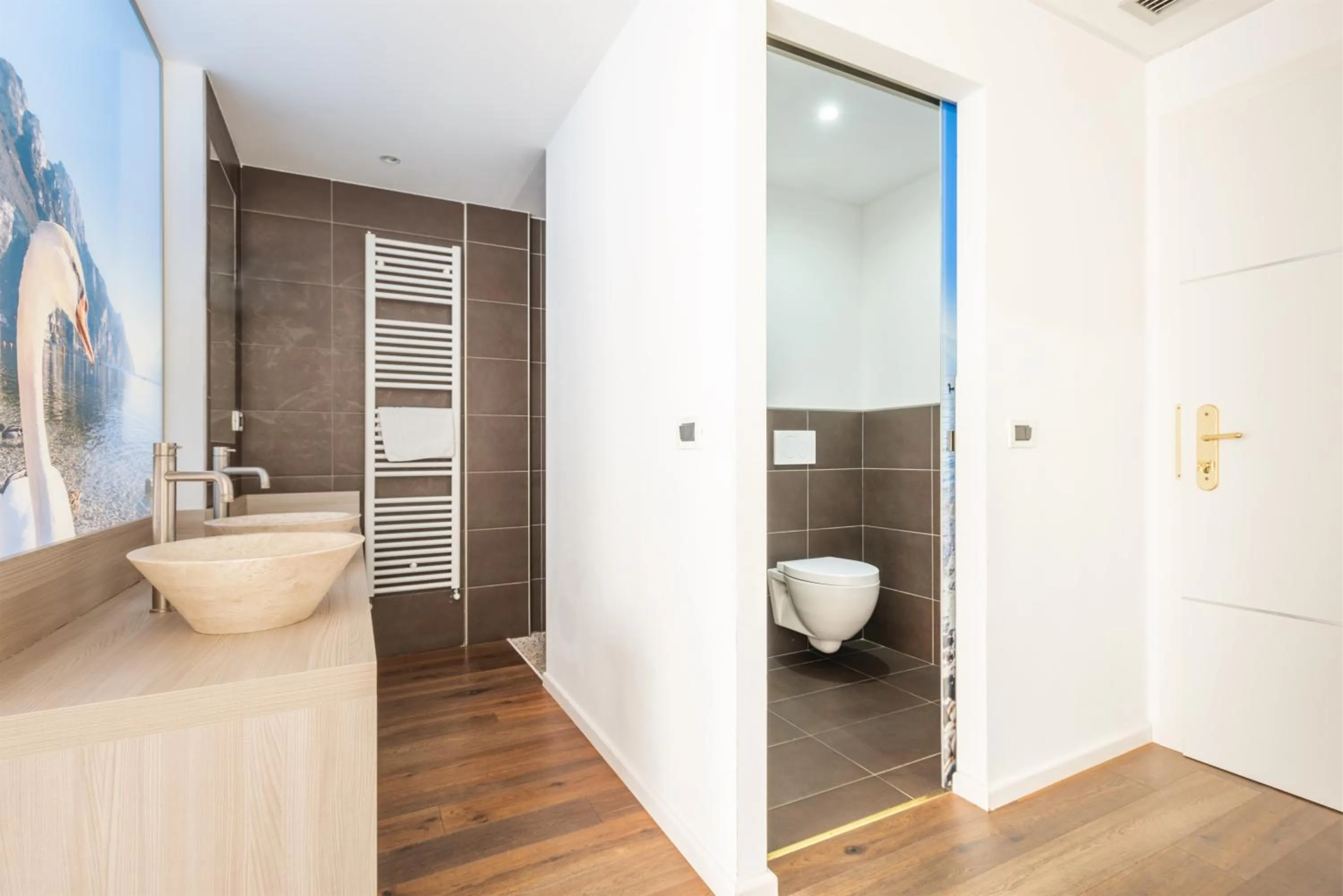 Bathroom in Hotel Gabry