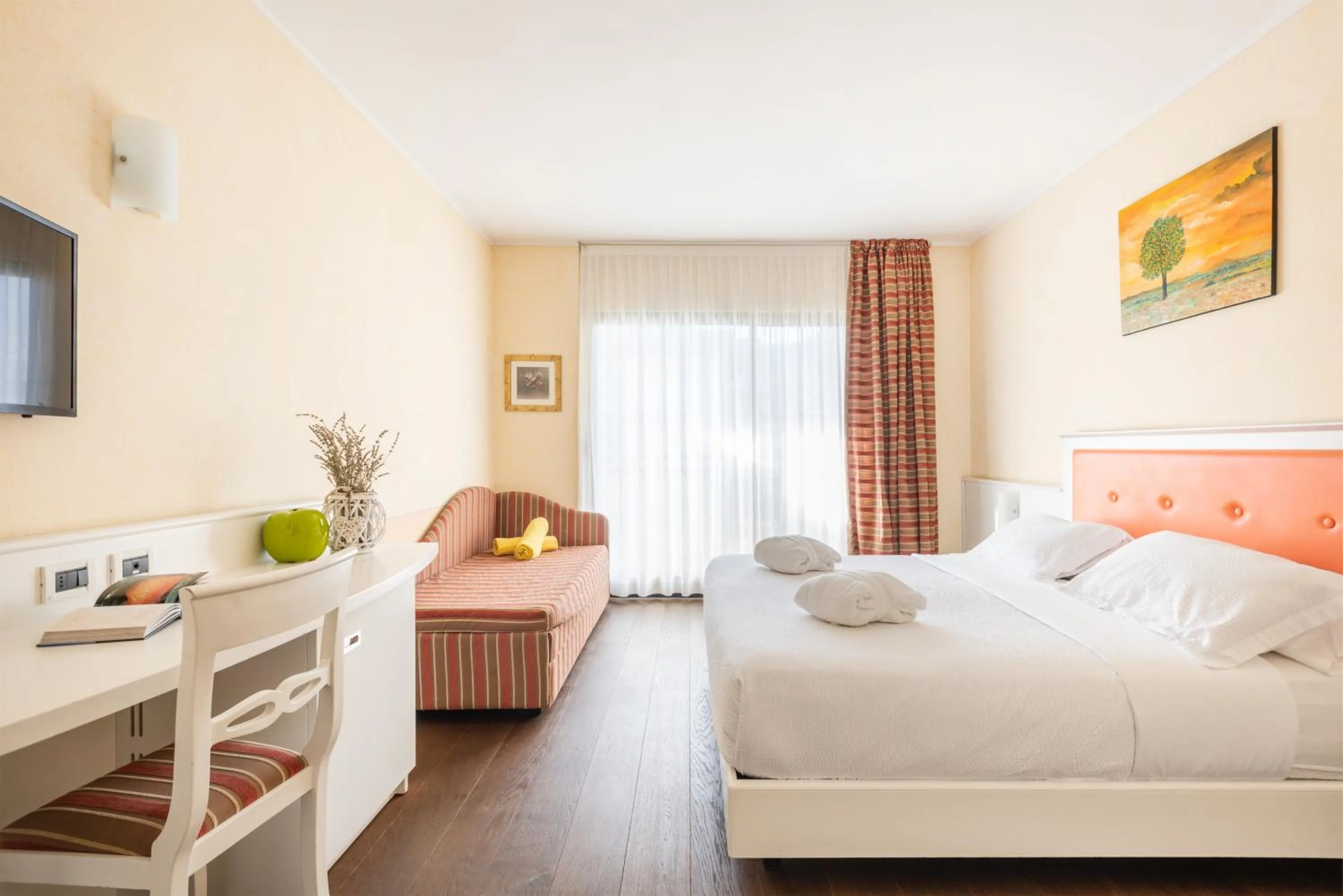 Bedroom, Bed in Hotel Gabry