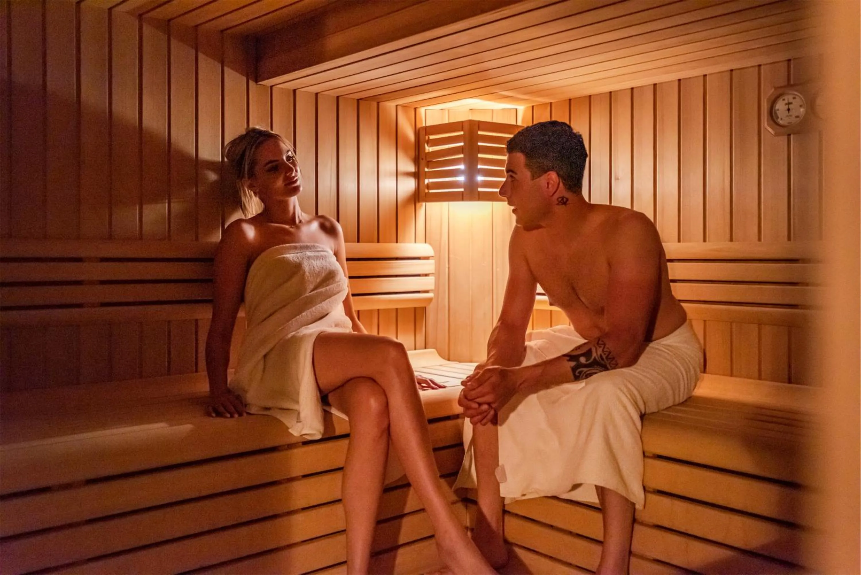 Sauna in Hotel Gabry