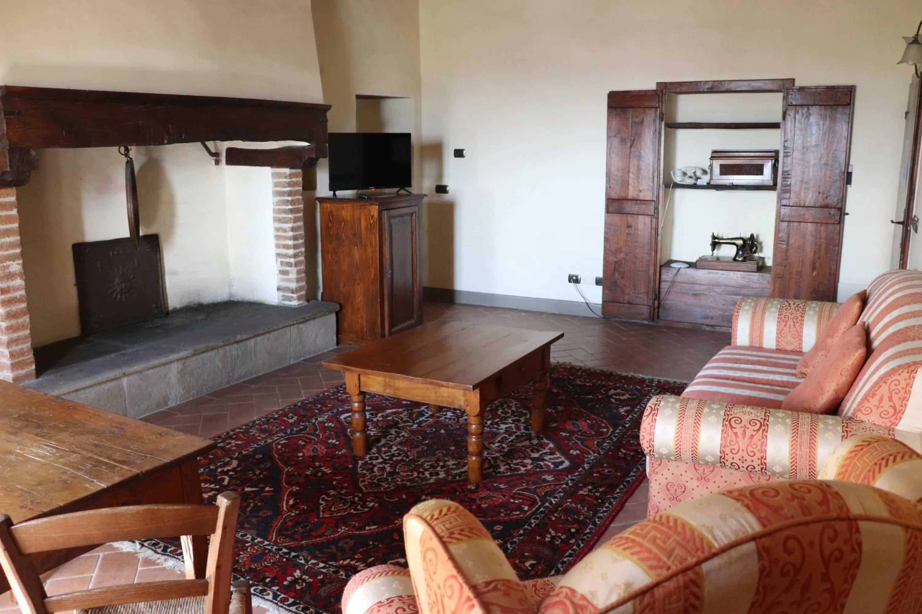 Seating area in Hotel Relais Palazzo di Luglio