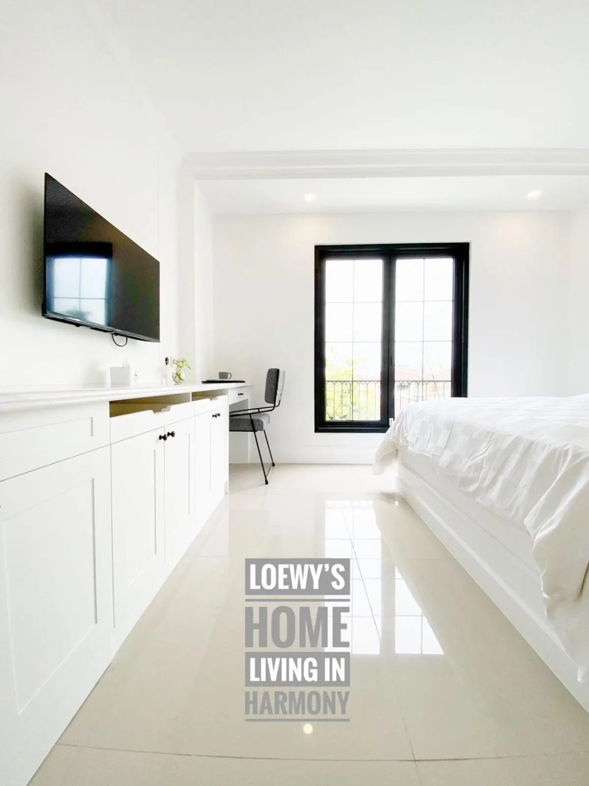 Bed in Loewys Home Tanjung Duren Jakarta Barat