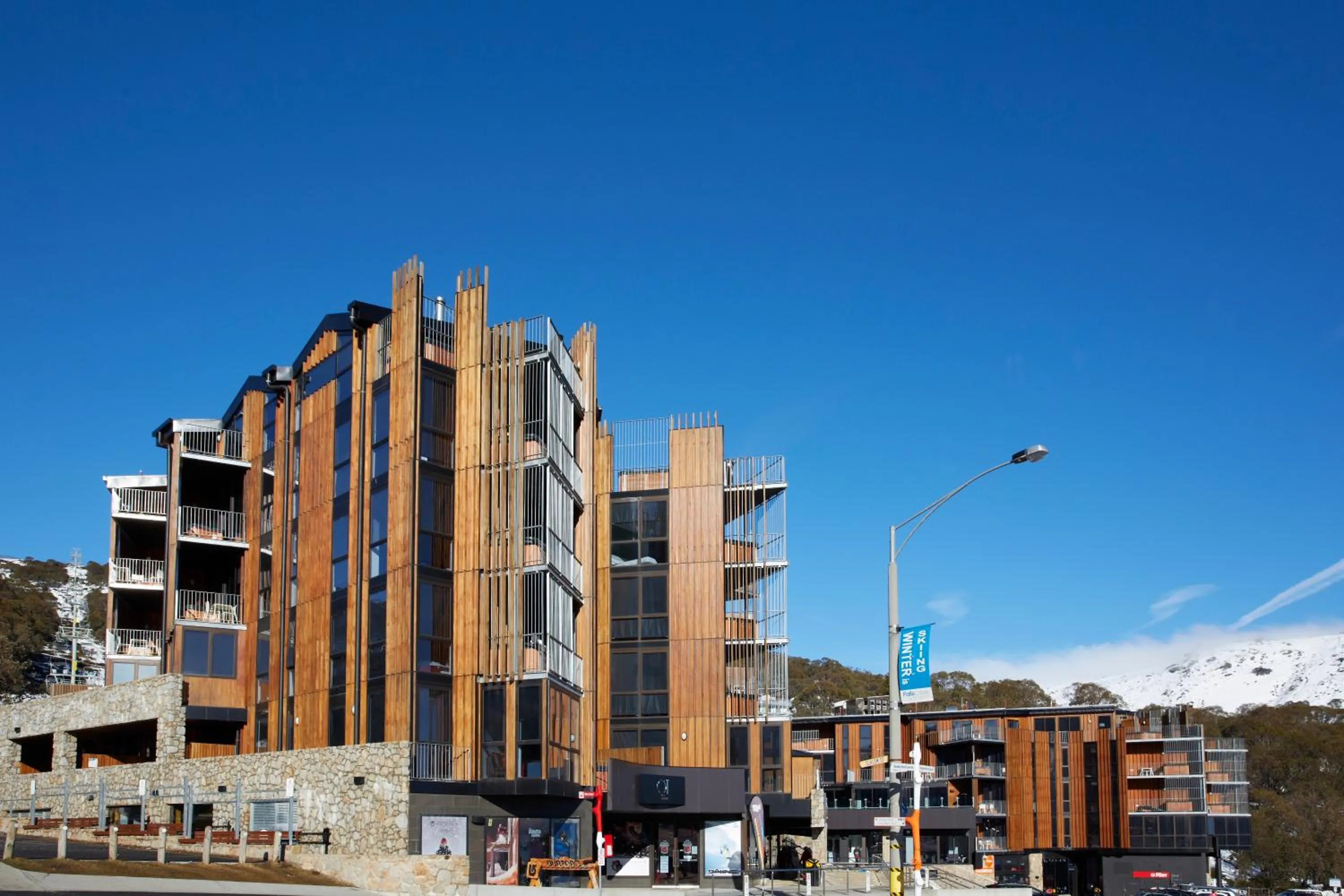 Street view in St Falls Resort