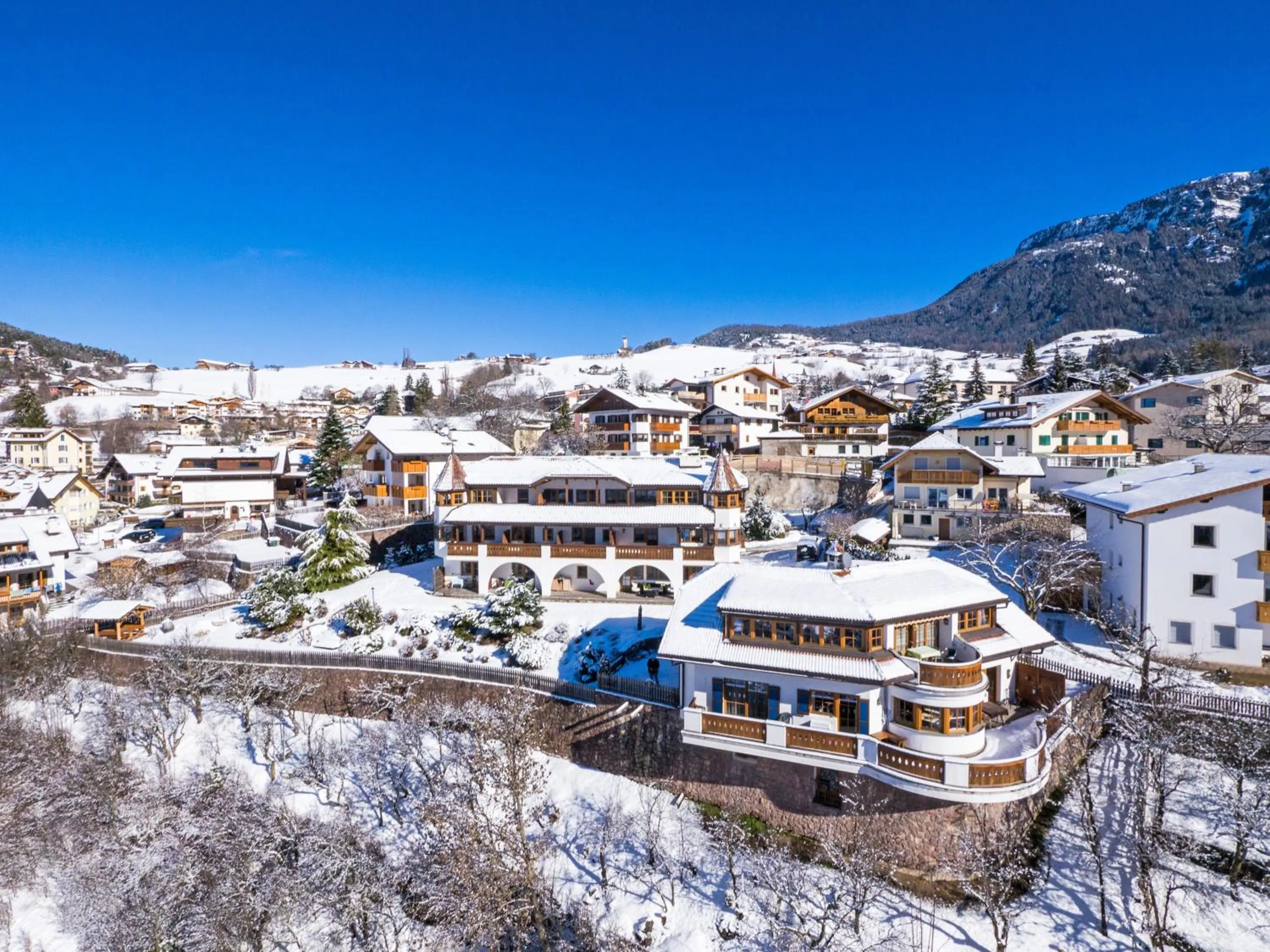 Bird's eye view in Residence Burghof