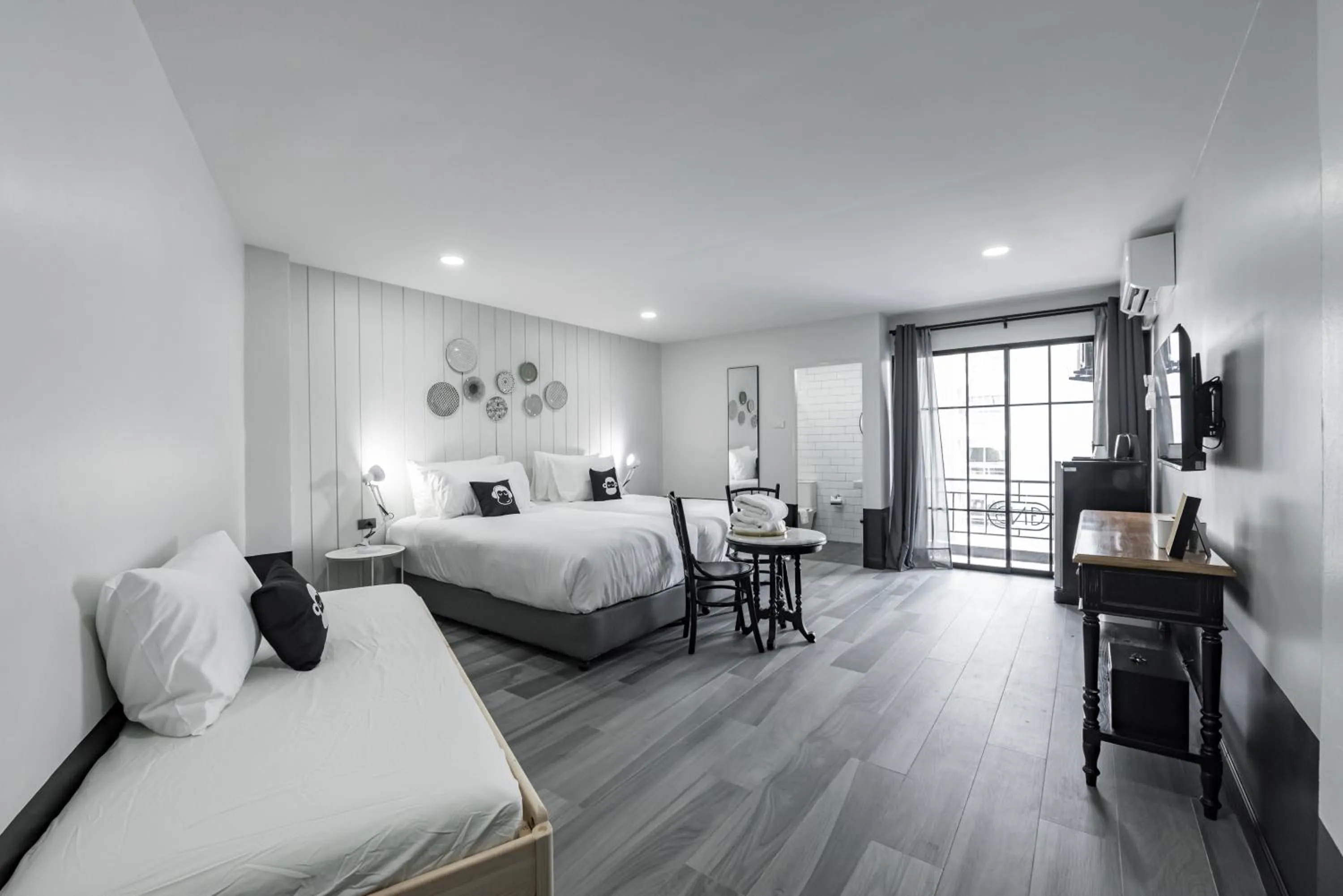 Bed in Blu Monkey Boutique Bangsaen