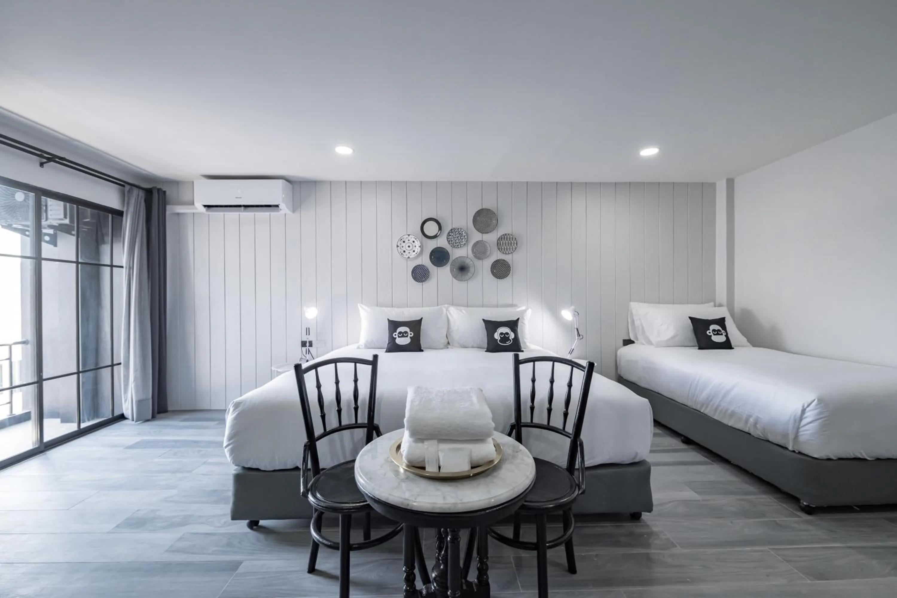 Bed in Blu Monkey Boutique Bangsaen