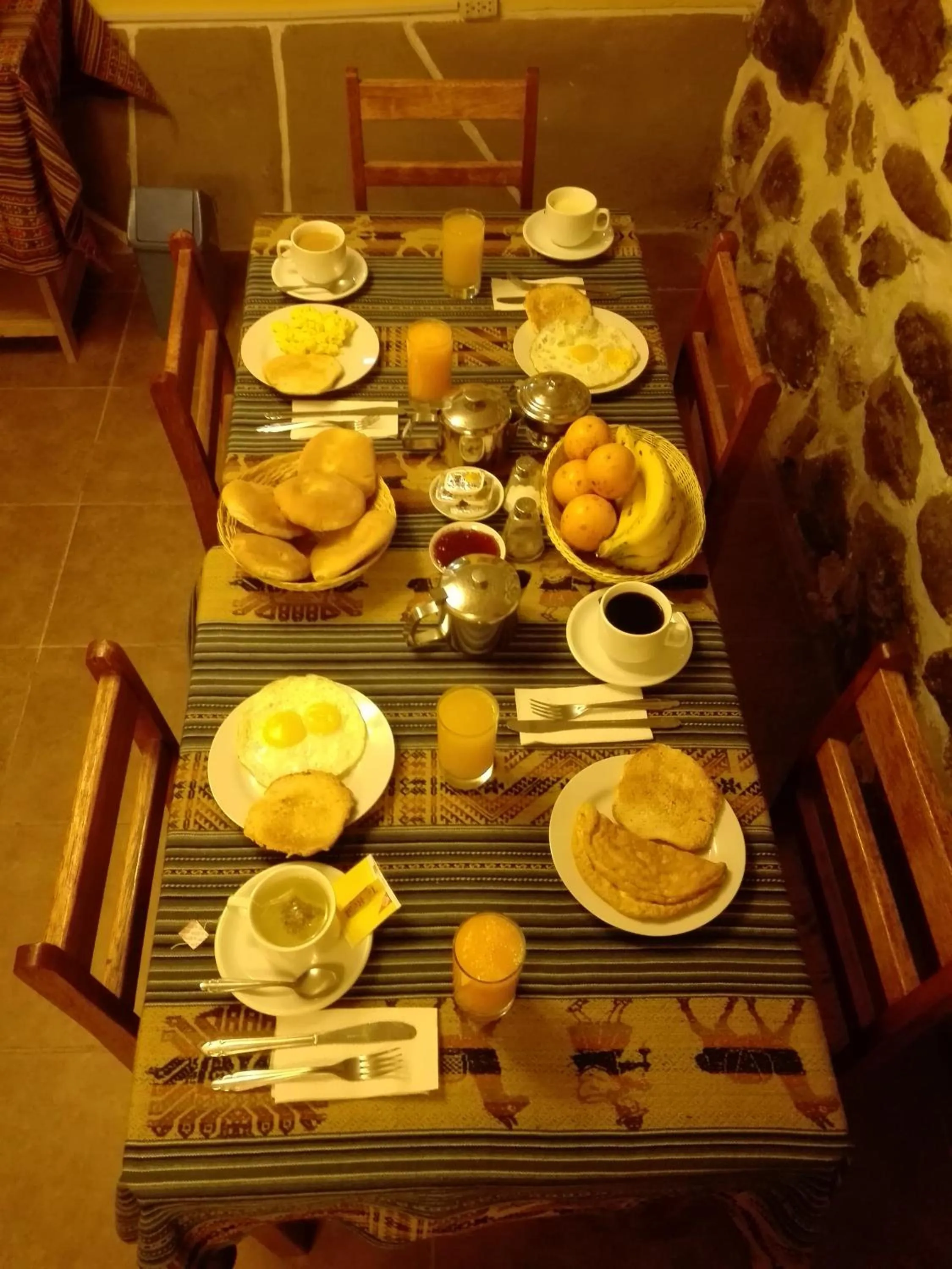 Breakfast in B&B Chayana Wasi