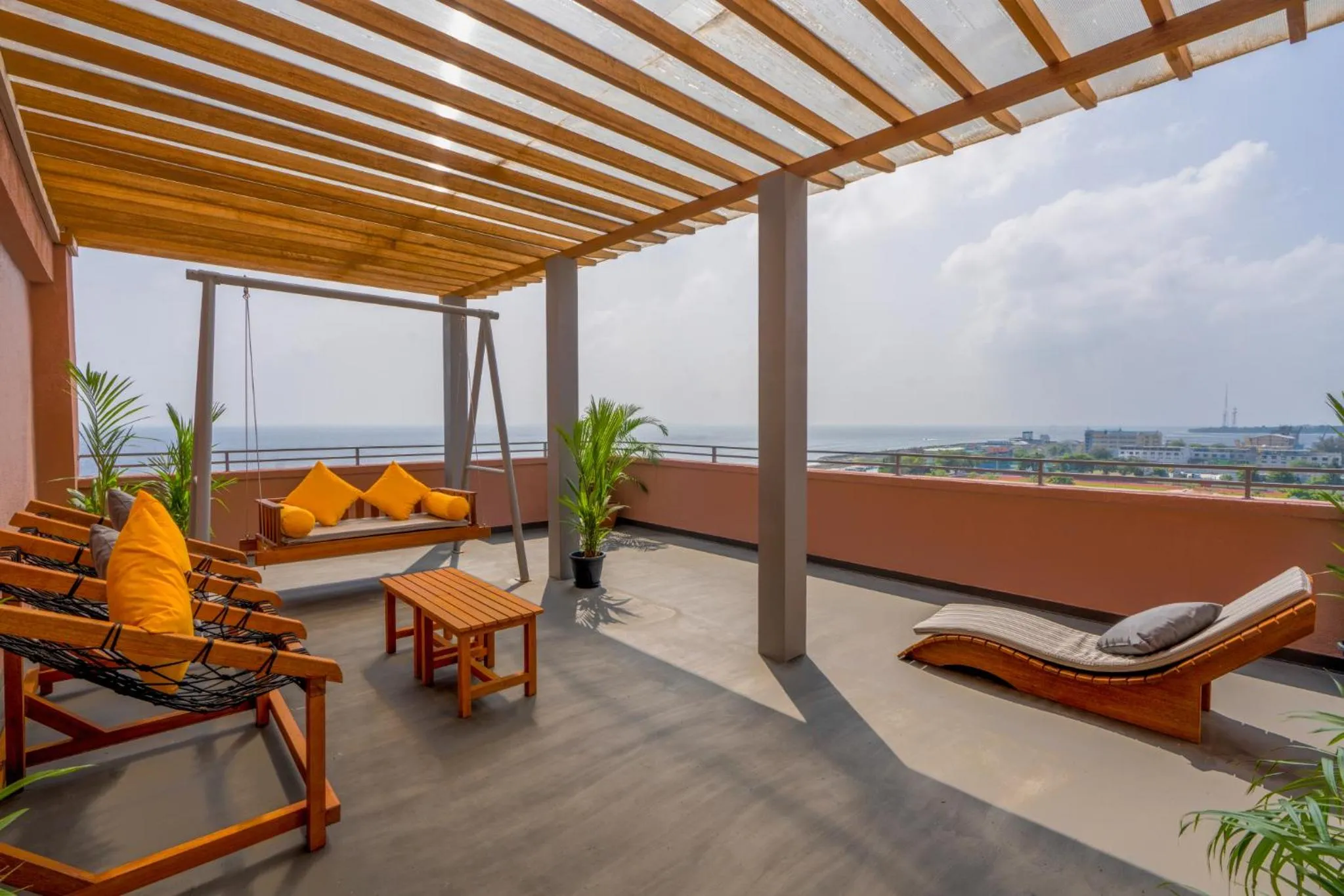 Balcony/Terrace in Manhattan Business Hotel, Male