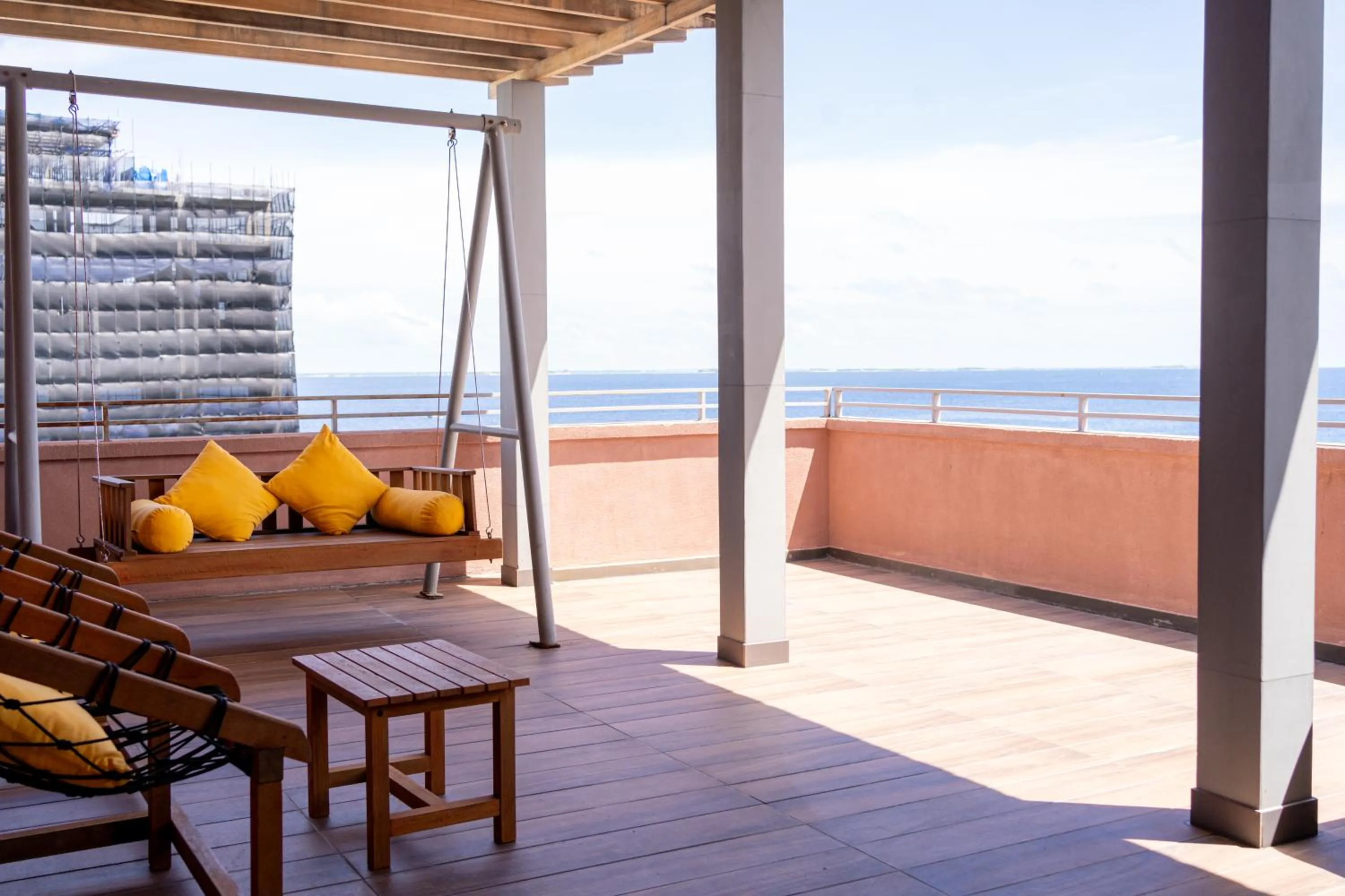Balcony/Terrace in Manhattan Business Hotel, Male