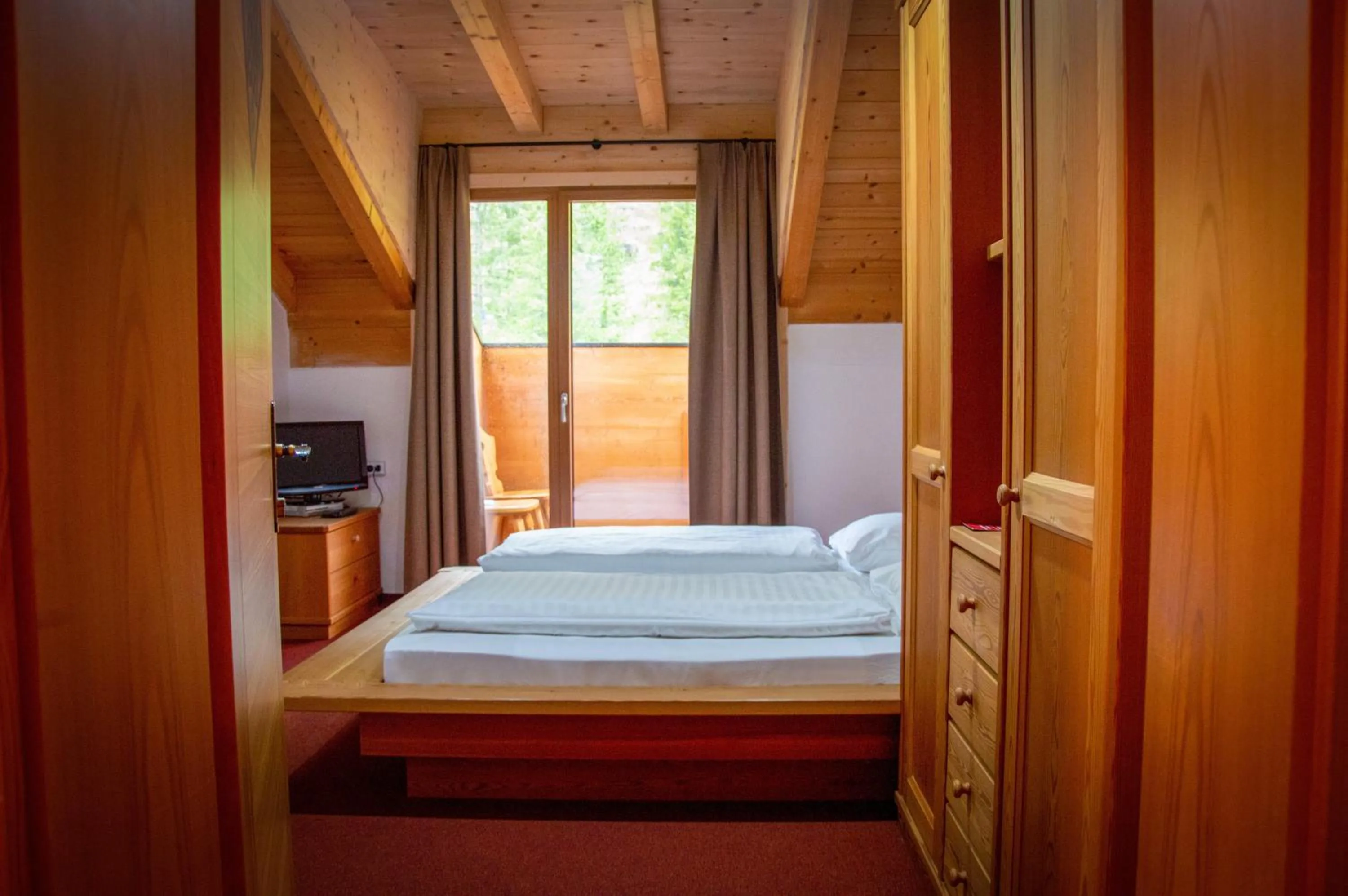 Bed in Skihotel Weiberhimmel