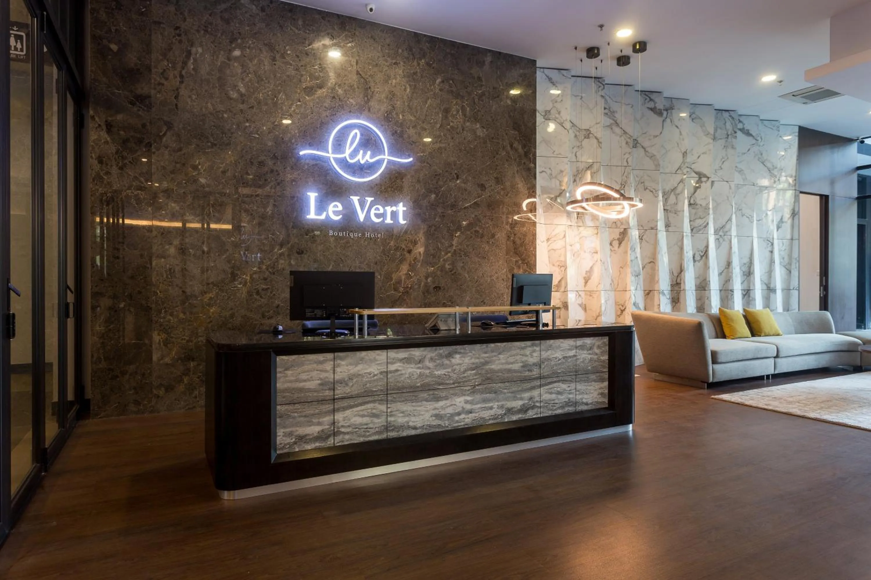 Property building in Le Vert Boutique Hotel