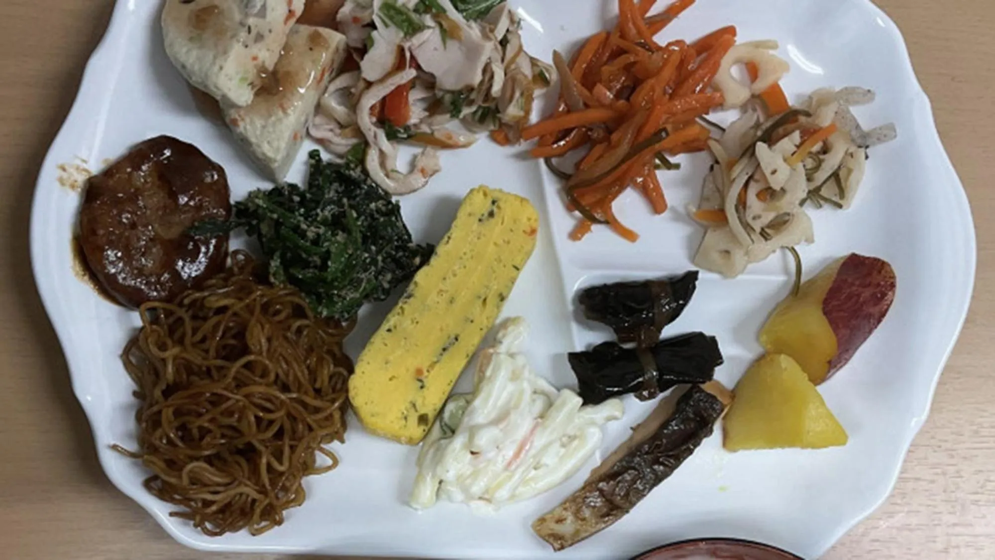 Breakfast in Toyoko Inn Iwaki Ekimae