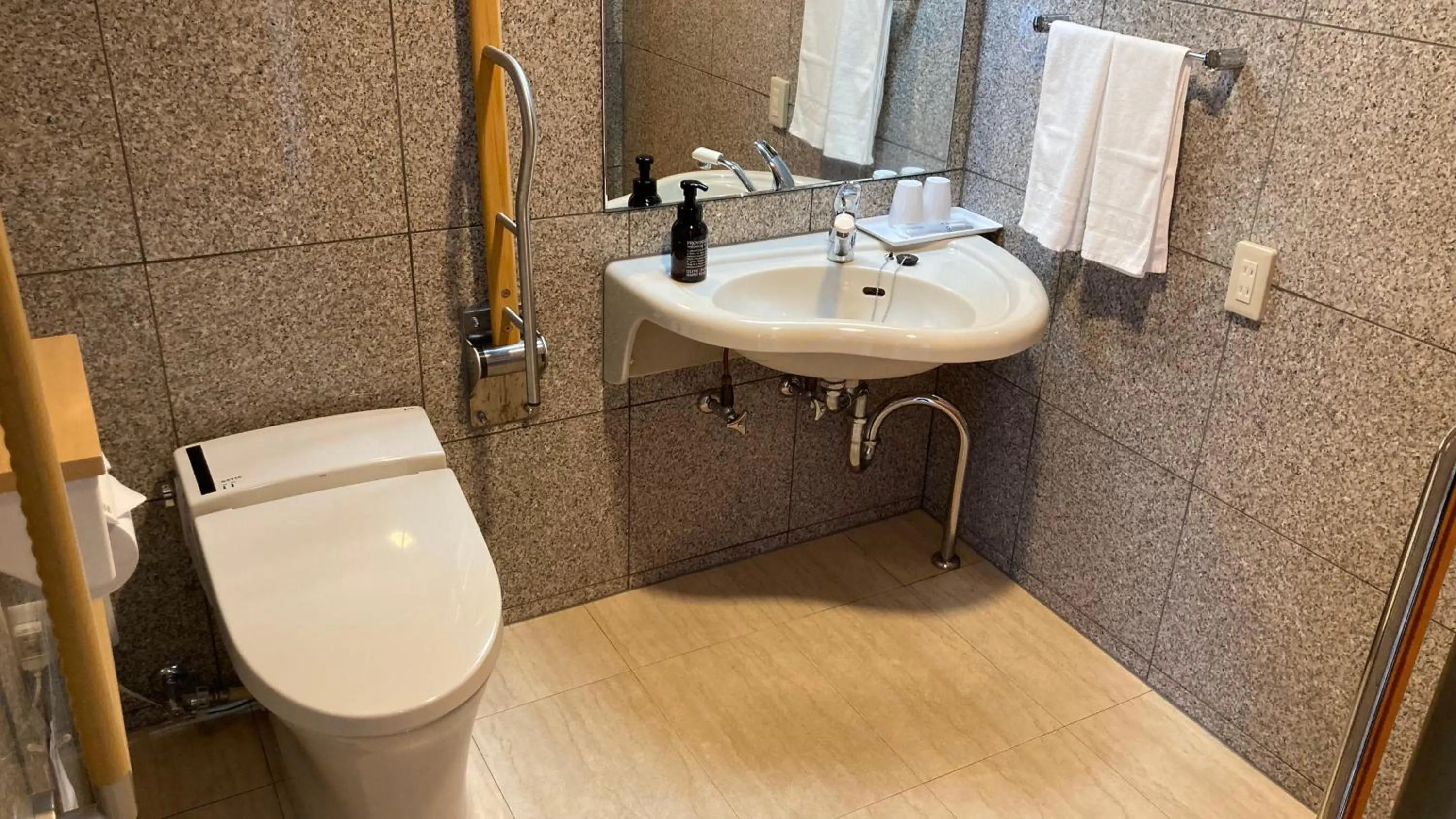 Toilet in Toyoko Inn Toyama eki Shinkansen guchi No 1