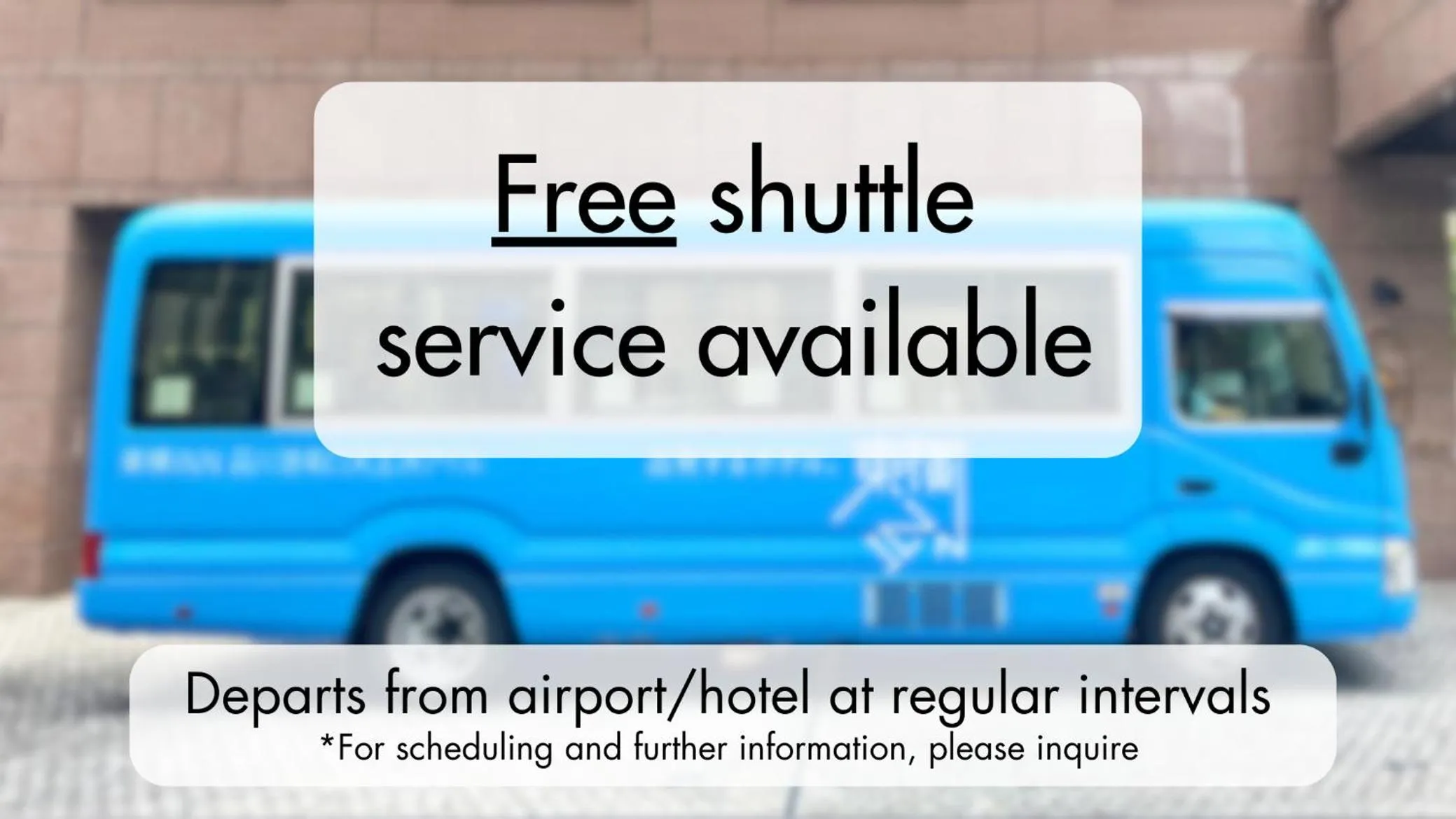 shuttle in Toyoko Inn Narita Airport Shinkan