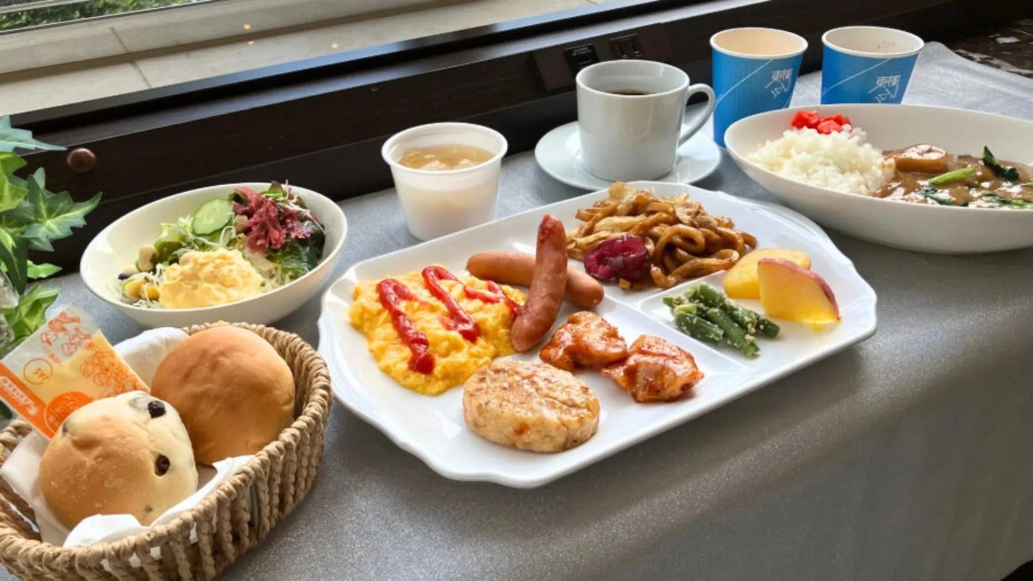Breakfast in Toyoko Inn HOSPITAL INN Dokkyo Medical University