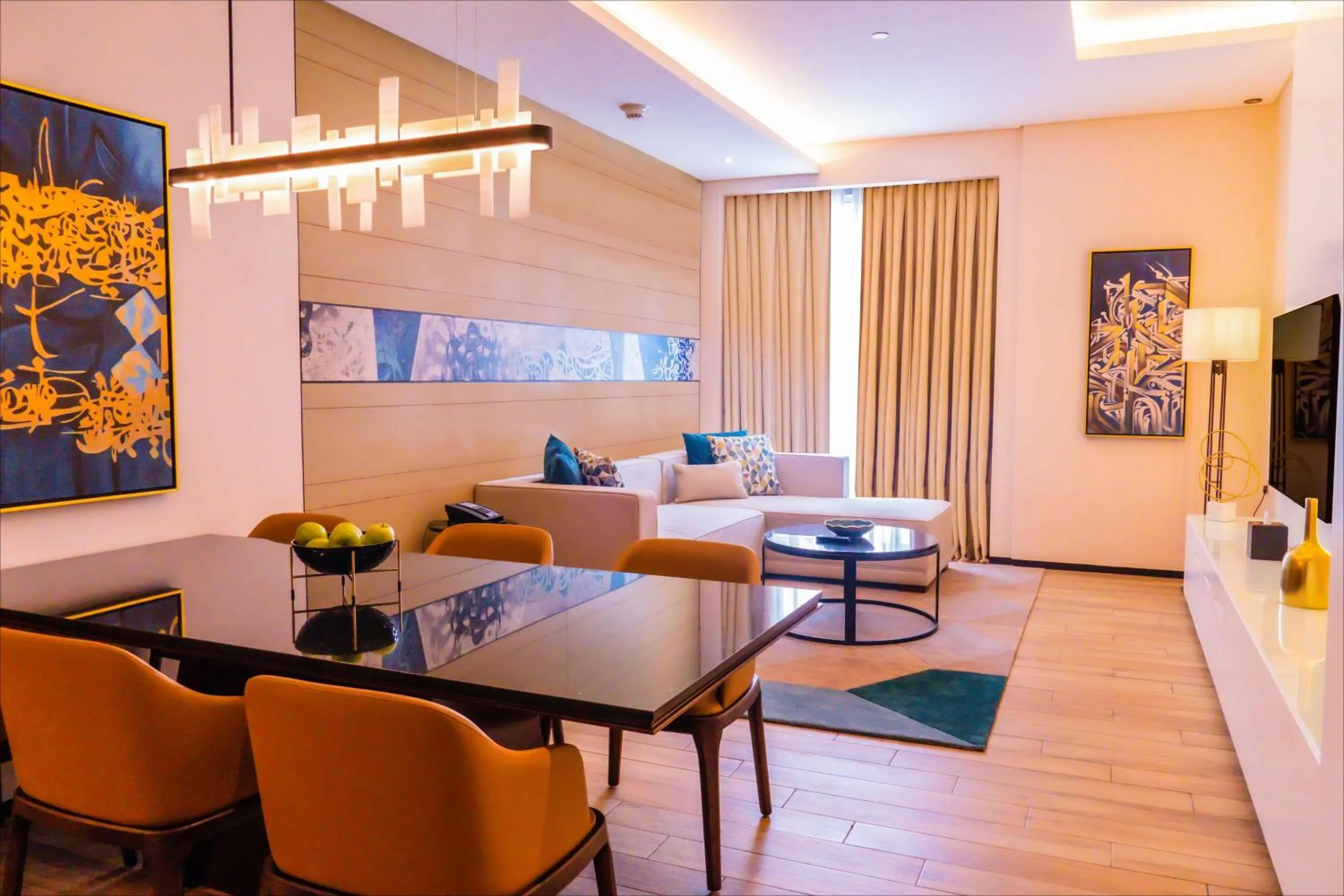 Living room in Hilton Bahrain