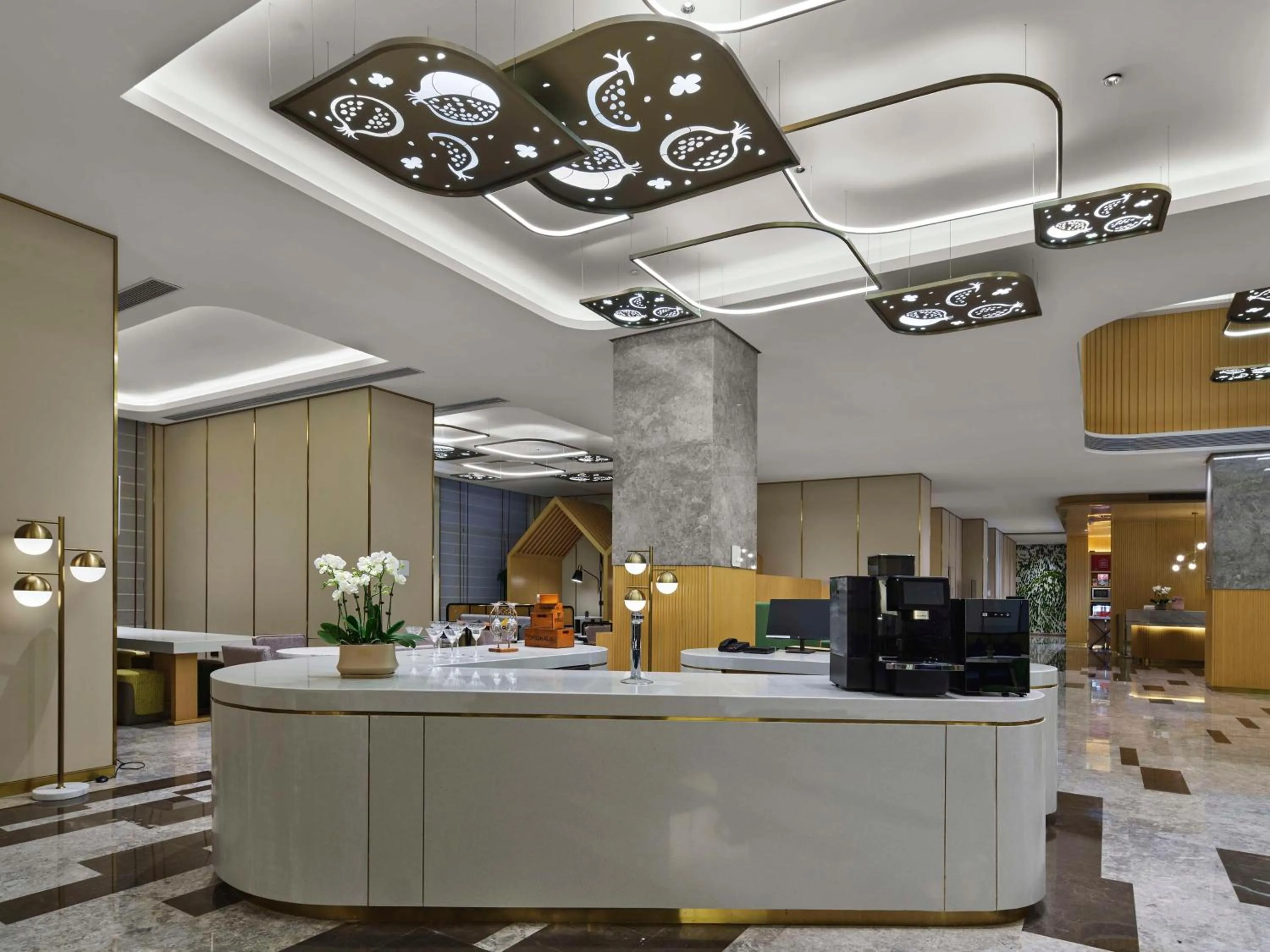 Lounge or bar in Hilton Garden Inn Tianjin Huayuan