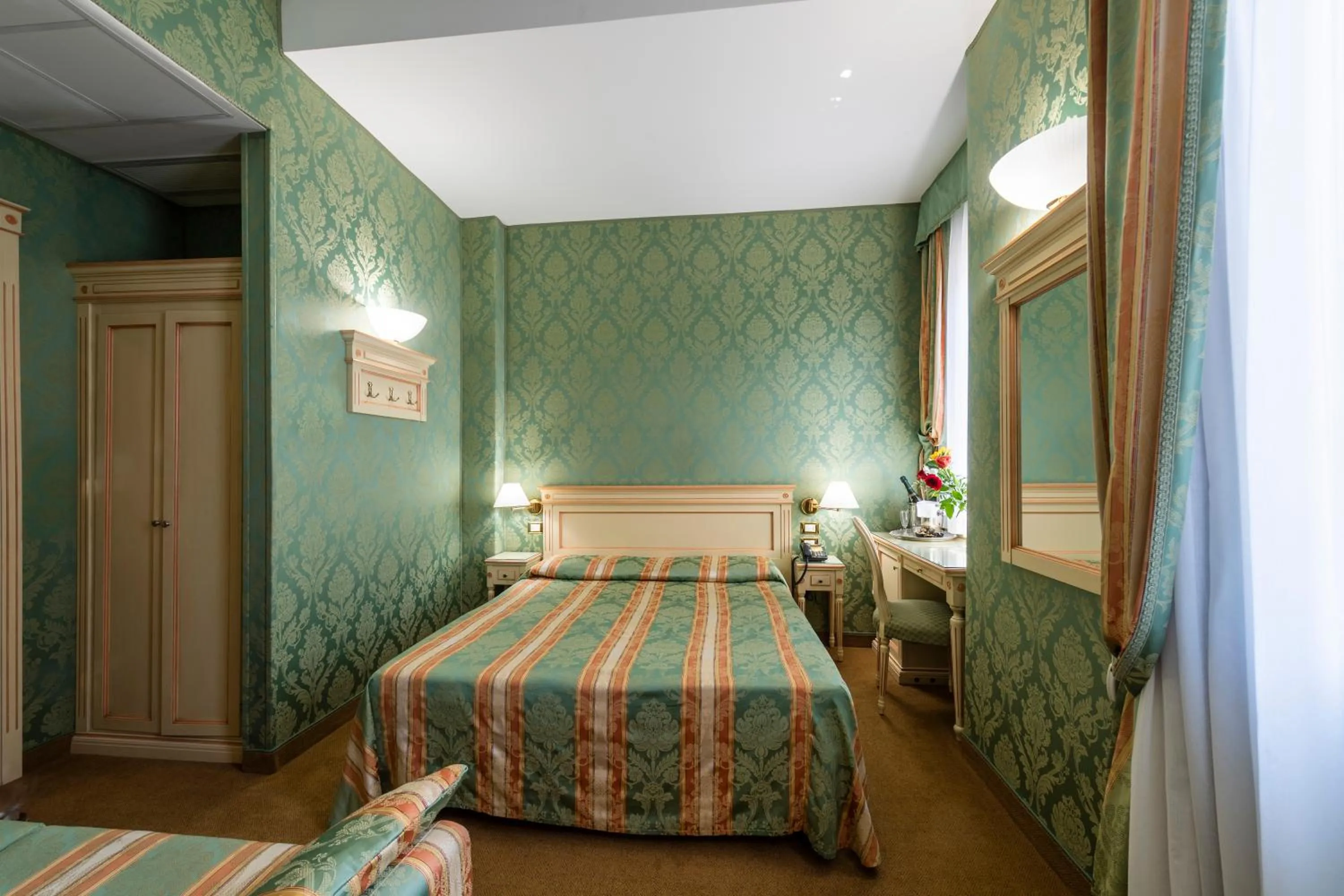 Bed in Hotel Villa Delle Palme