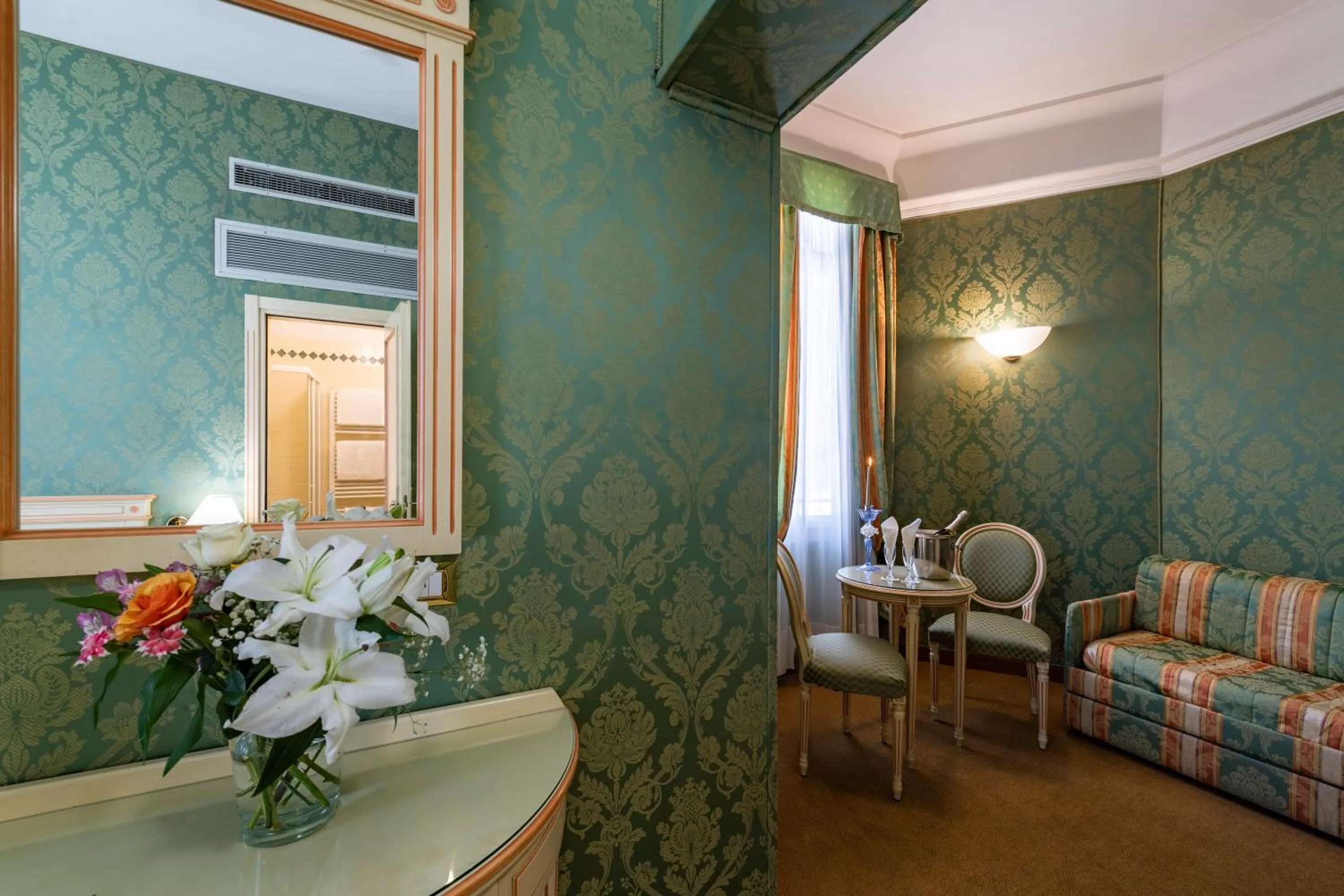 Living room in Hotel Villa Delle Palme