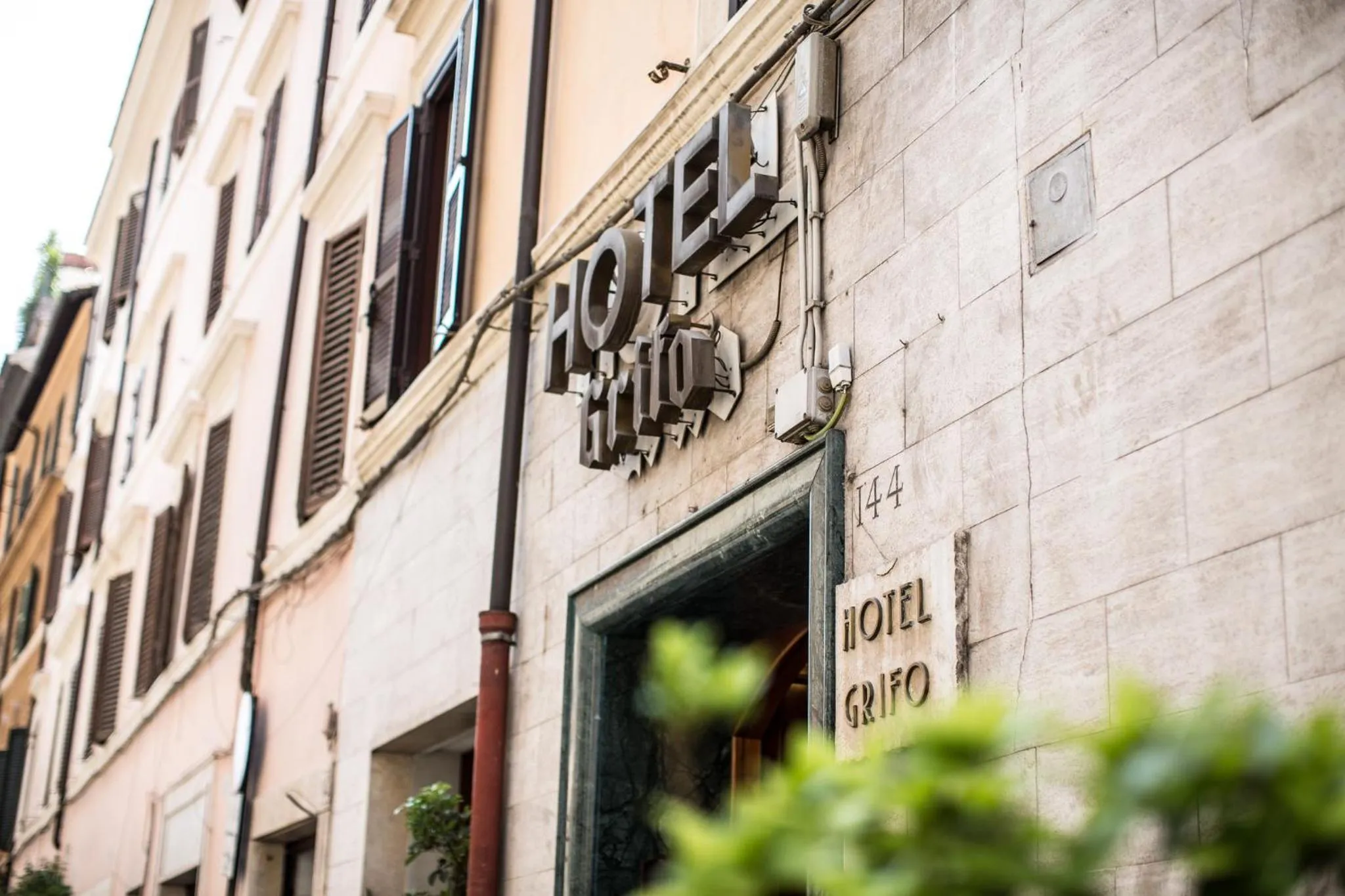 Facade/entrance in Hotel Grifo