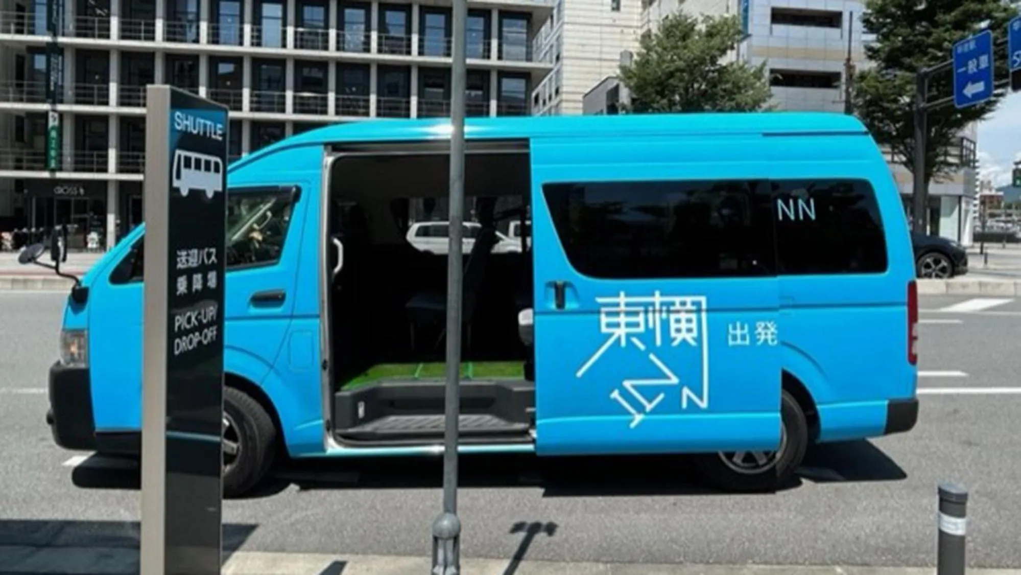 shuttle in Toyoko Inn Kofu eki Minami guchi No 1