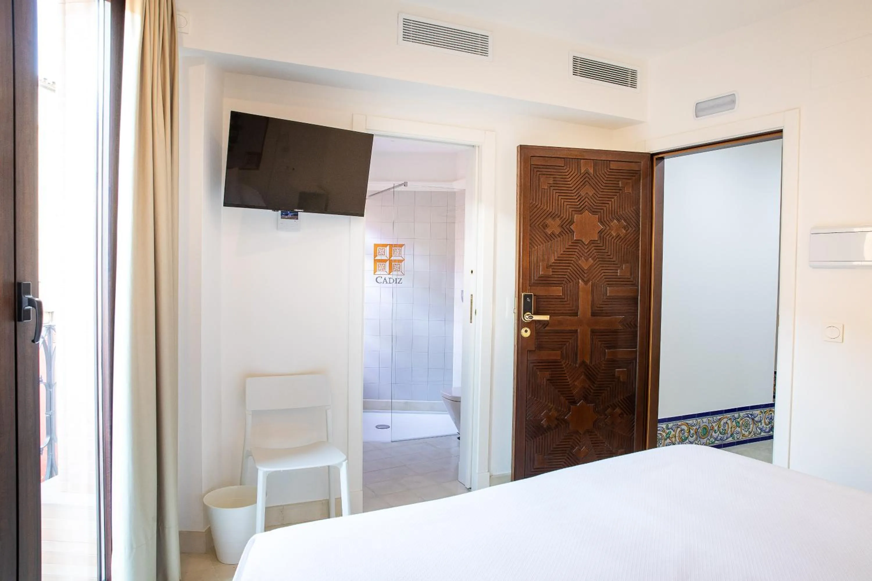 Bedroom, Bed in Posada Boutique El Gallo Morón