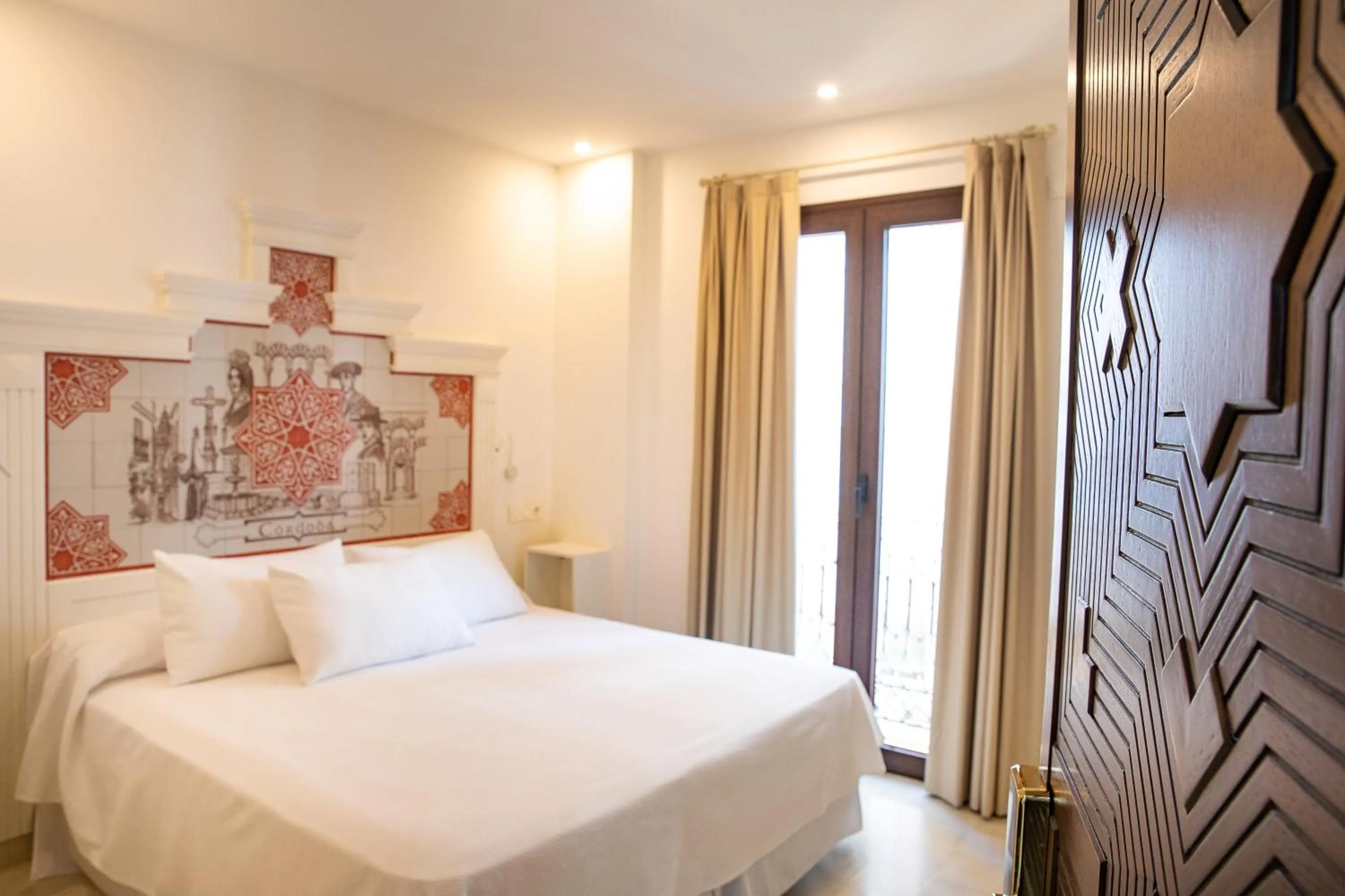 Bed in Posada Boutique El Gallo Morón