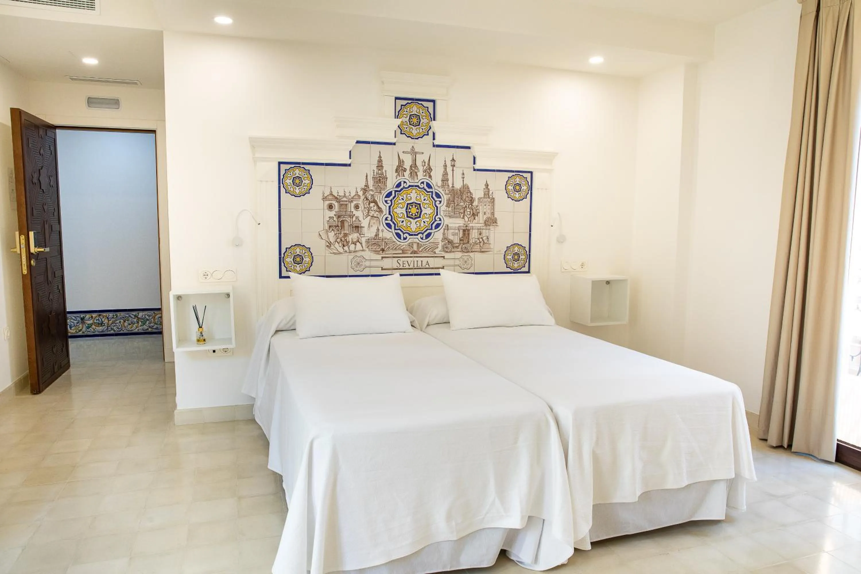 Bed in Posada Boutique El Gallo Morón