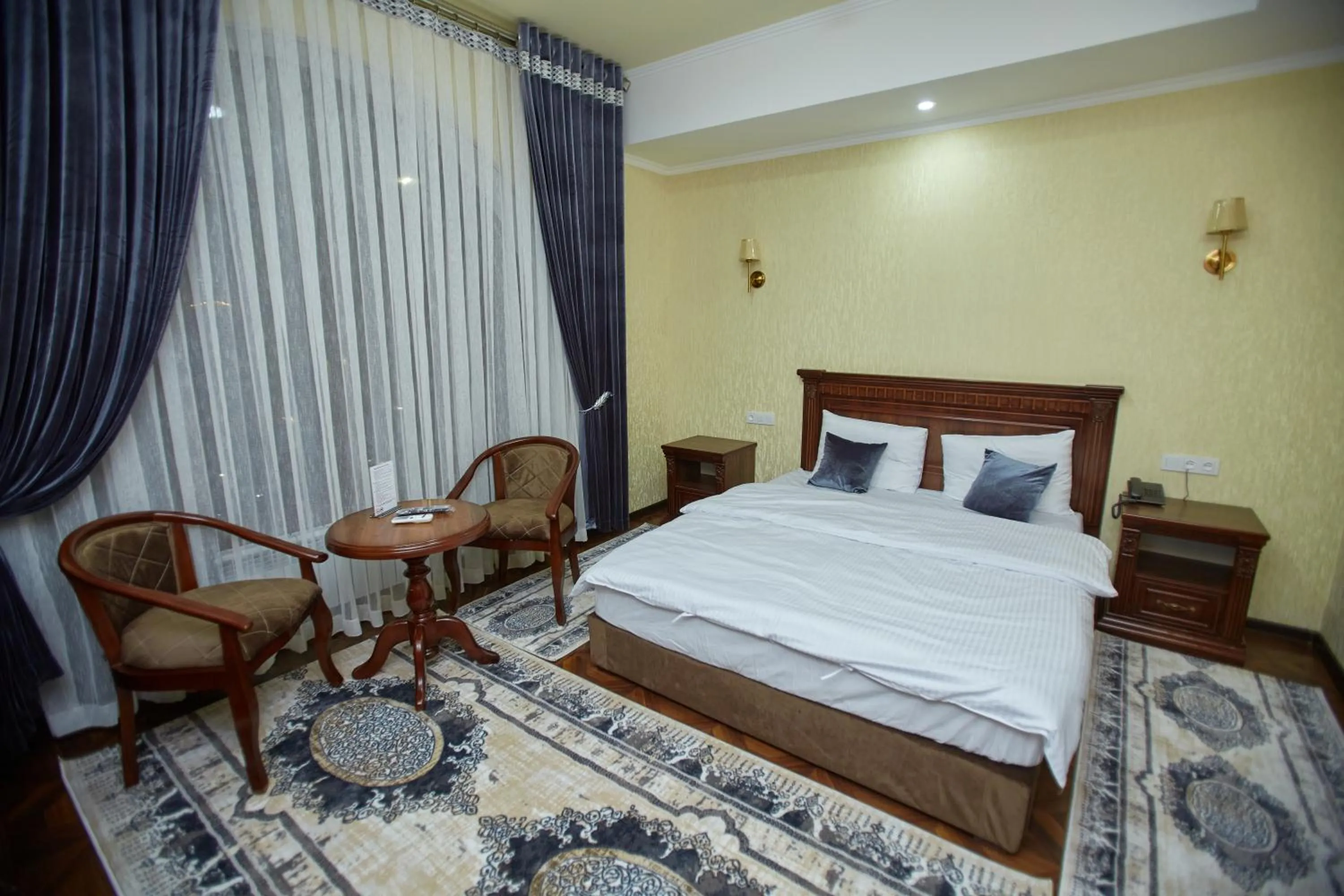 Bed in Shahdil Hotel and Spa