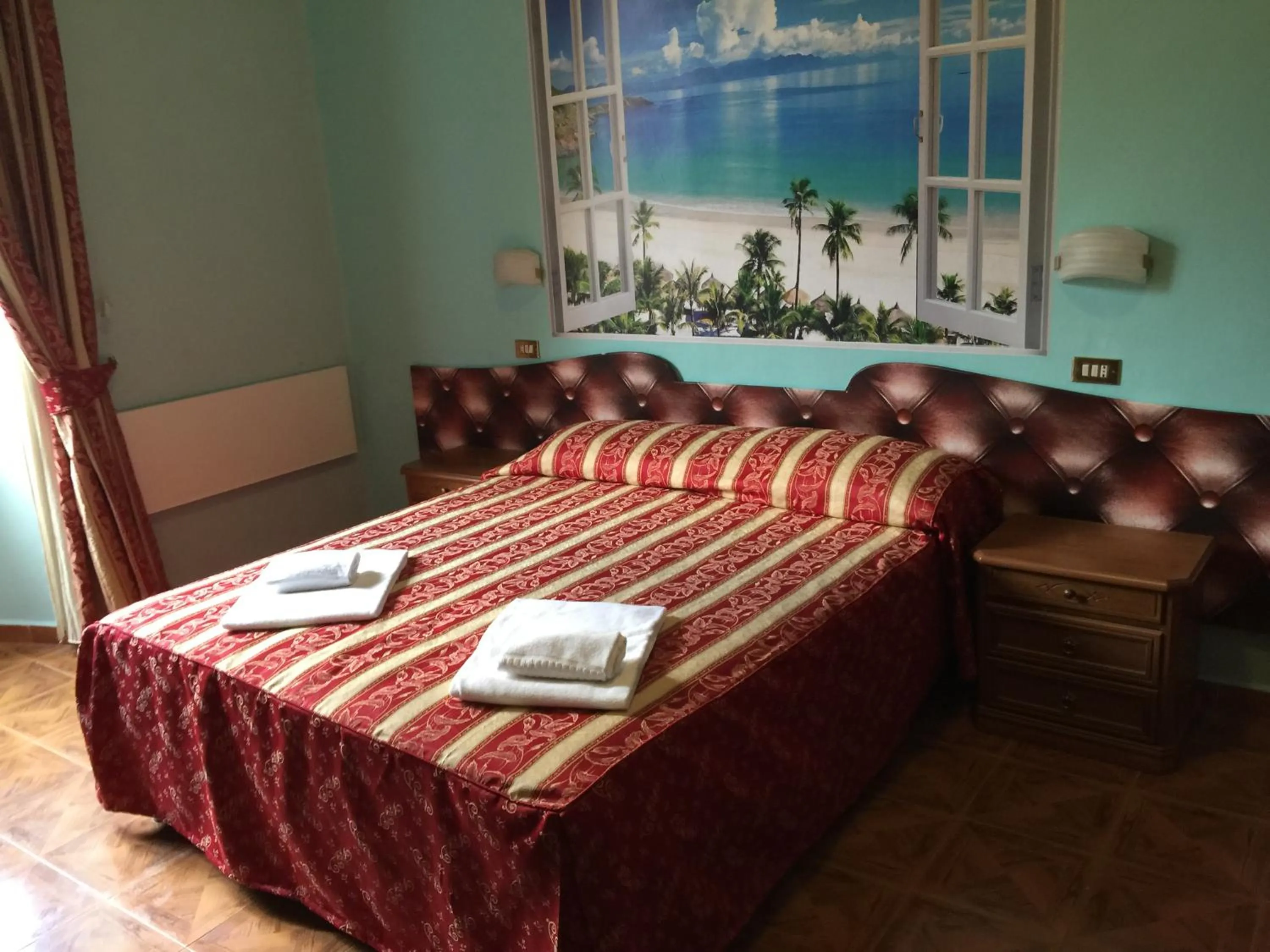 Bedroom, Bed in Hotel Gabriele