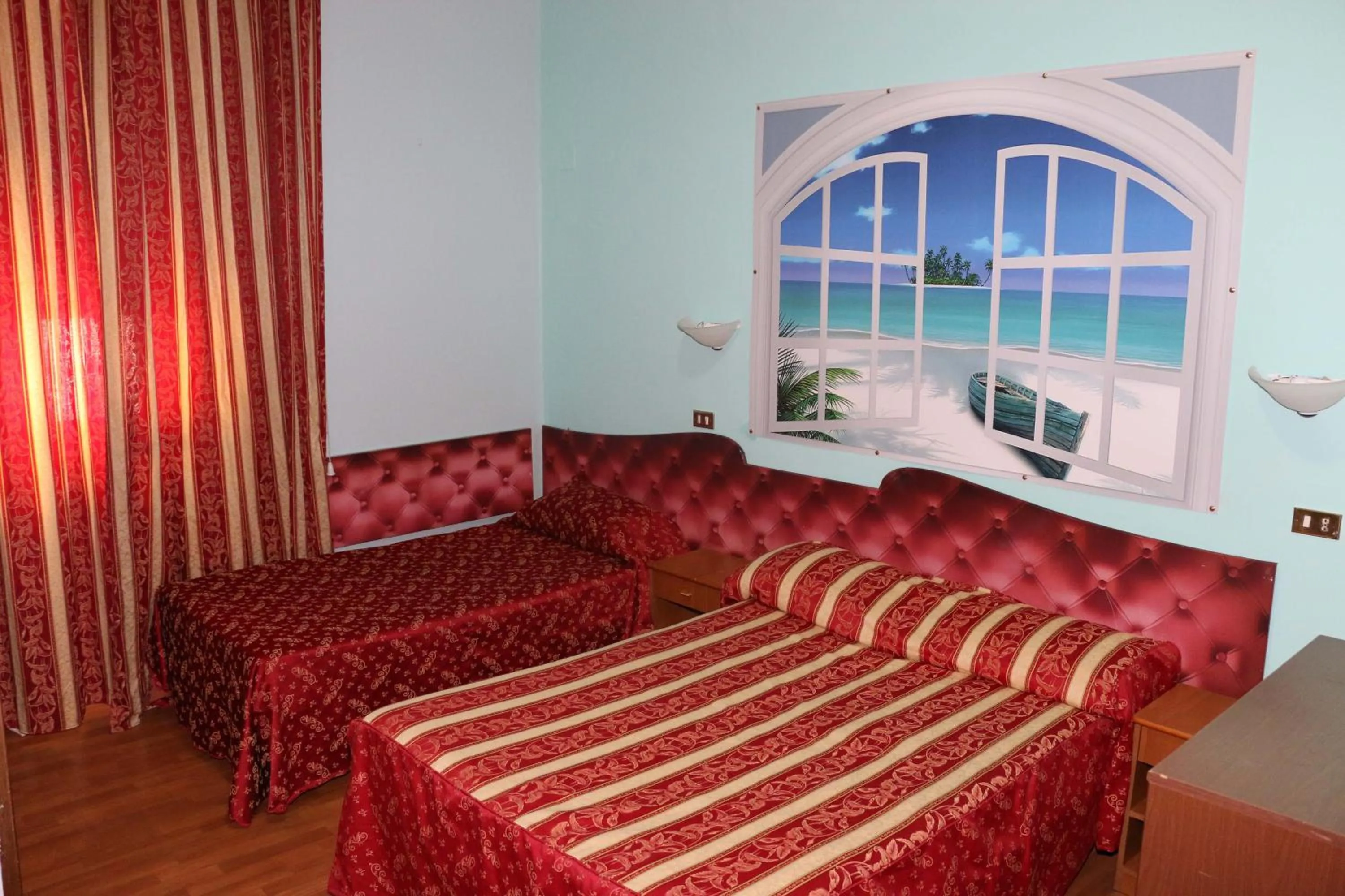 Bedroom, Bed in Hotel Gabriele