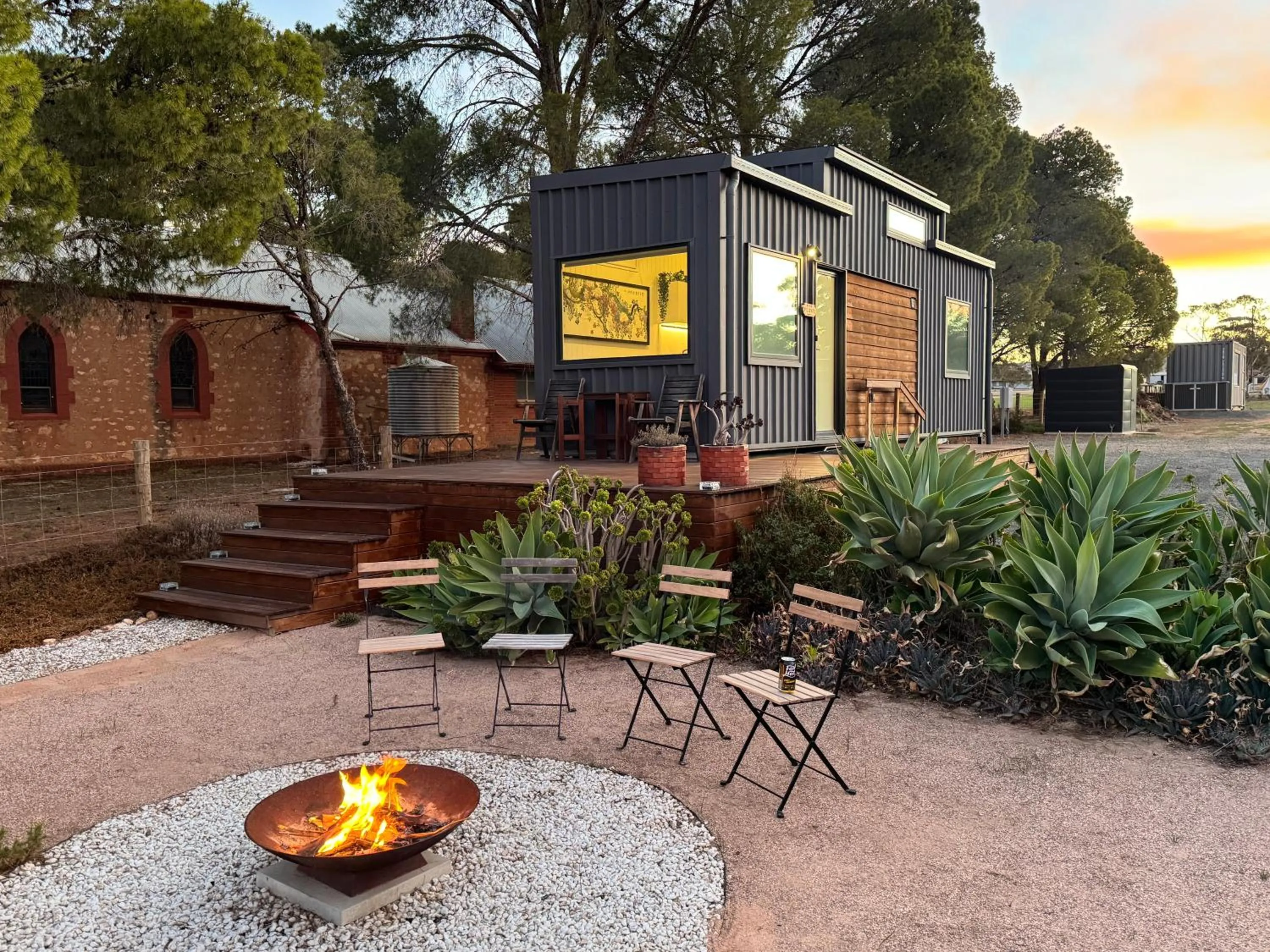 Pink Lake Tiny House - 'Peony'
