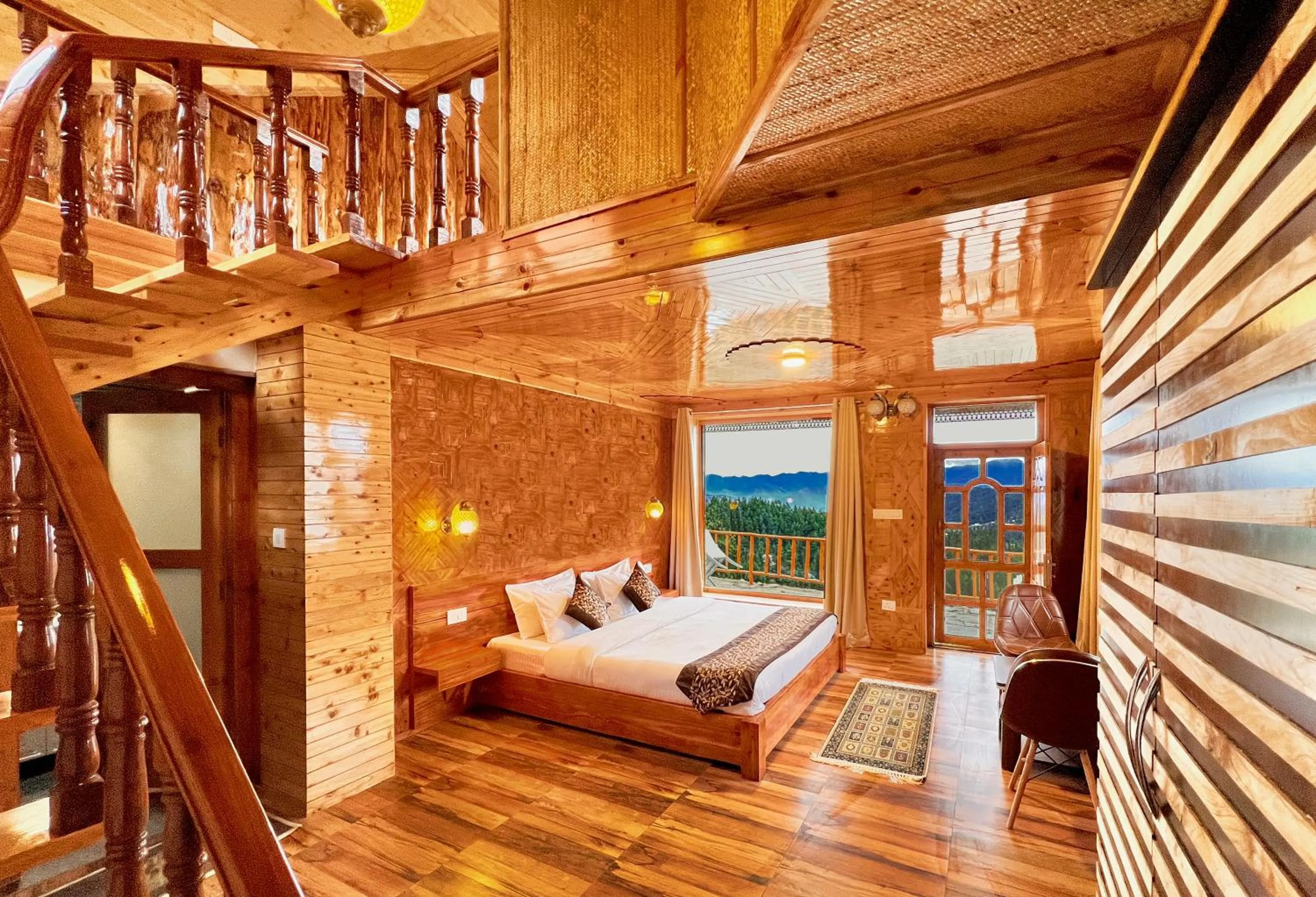 Photo of the whole room, Bed in Jomotel Talai