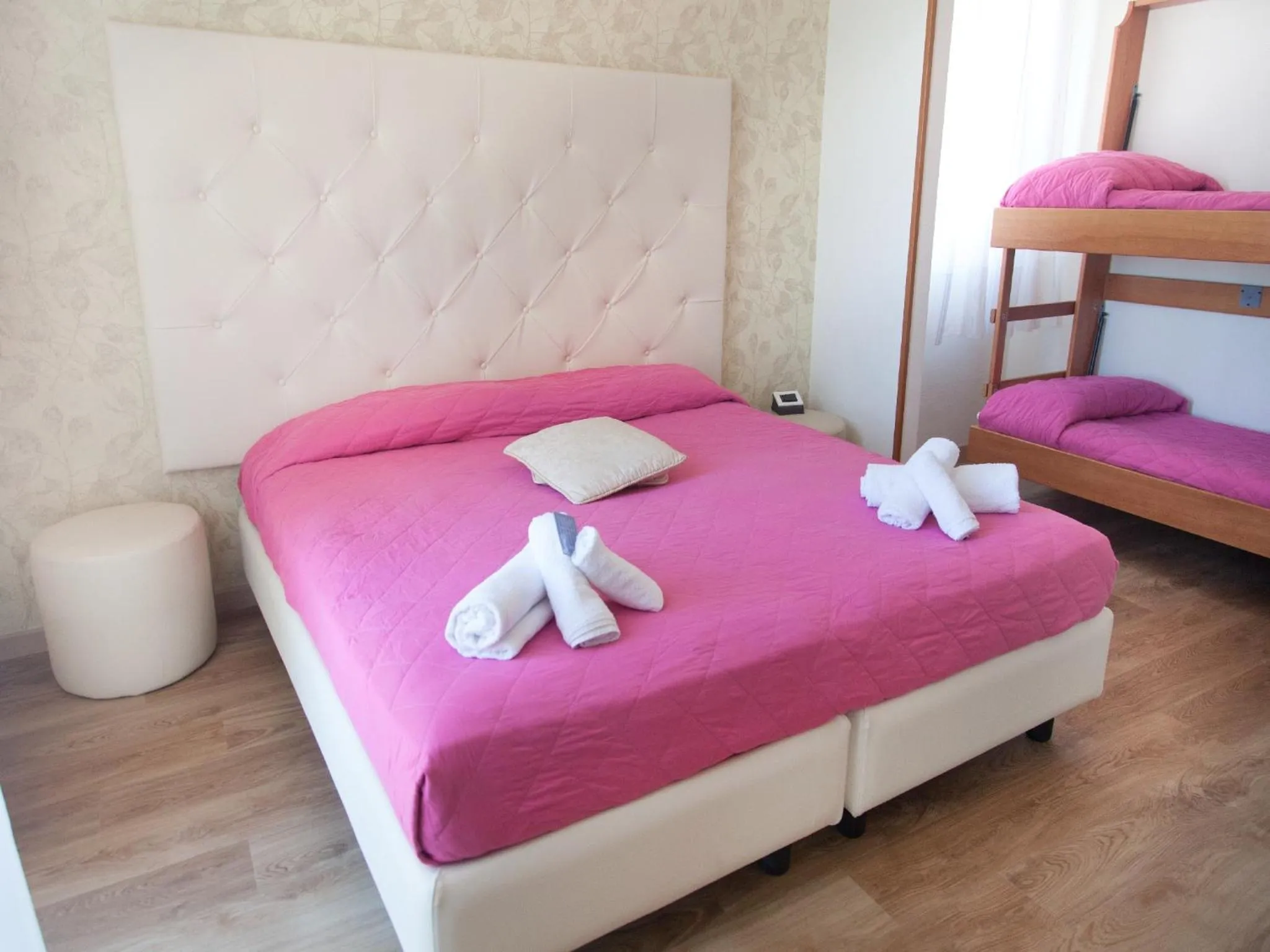 Bed in Riviera Mare Beach Life Hotel