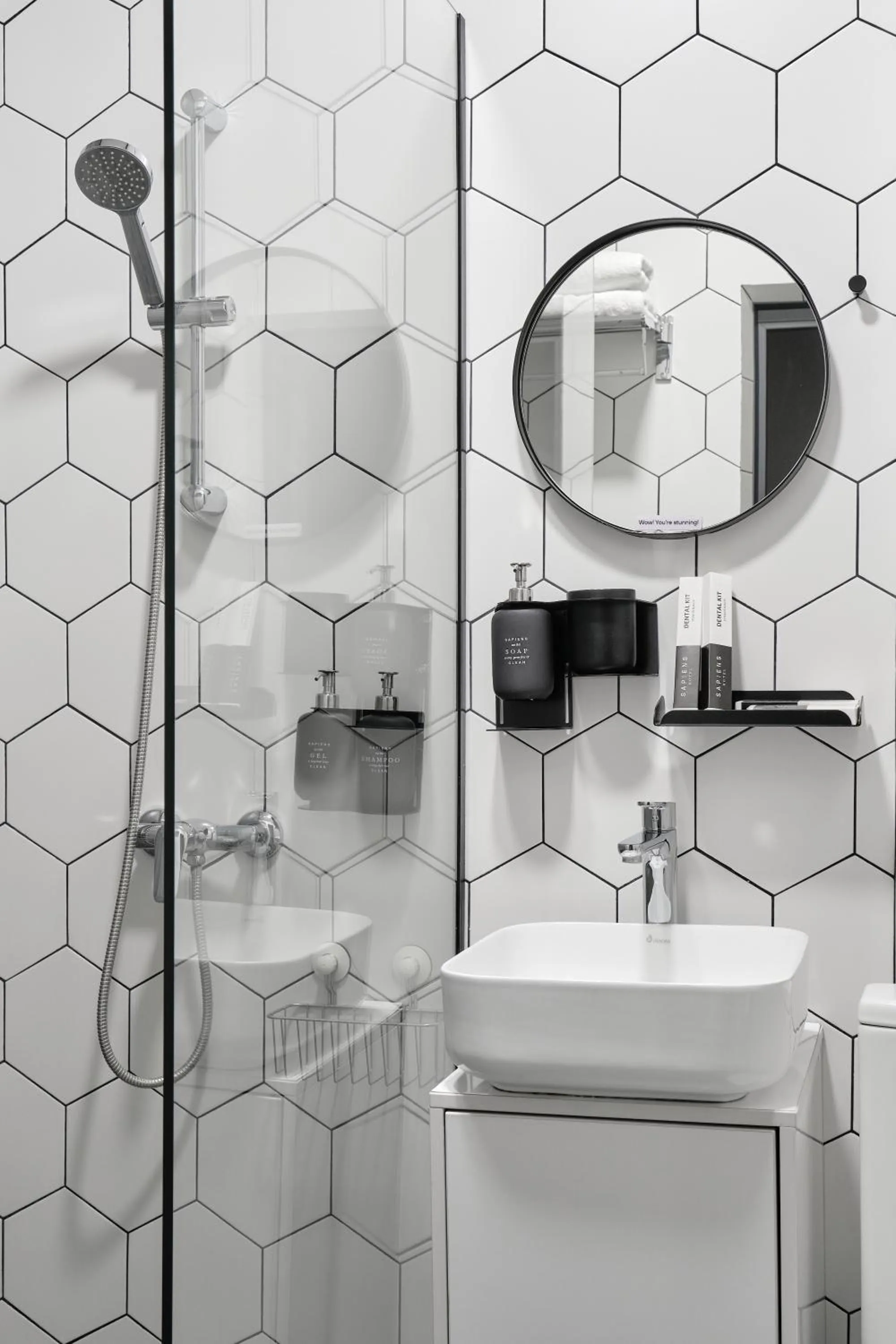 Bathroom in Sapiens Hotel