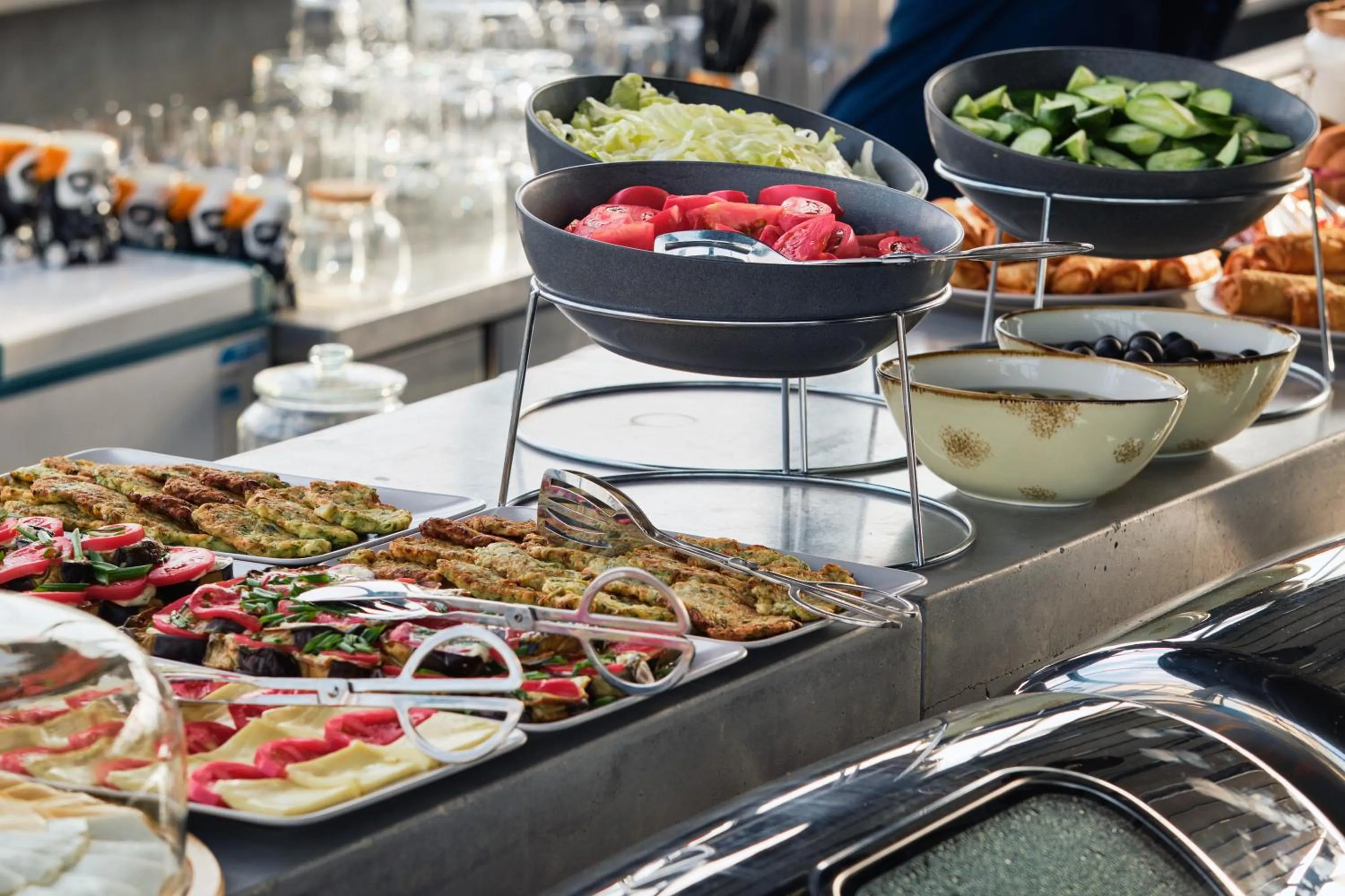 Buffet breakfast in Sapiens Hotel