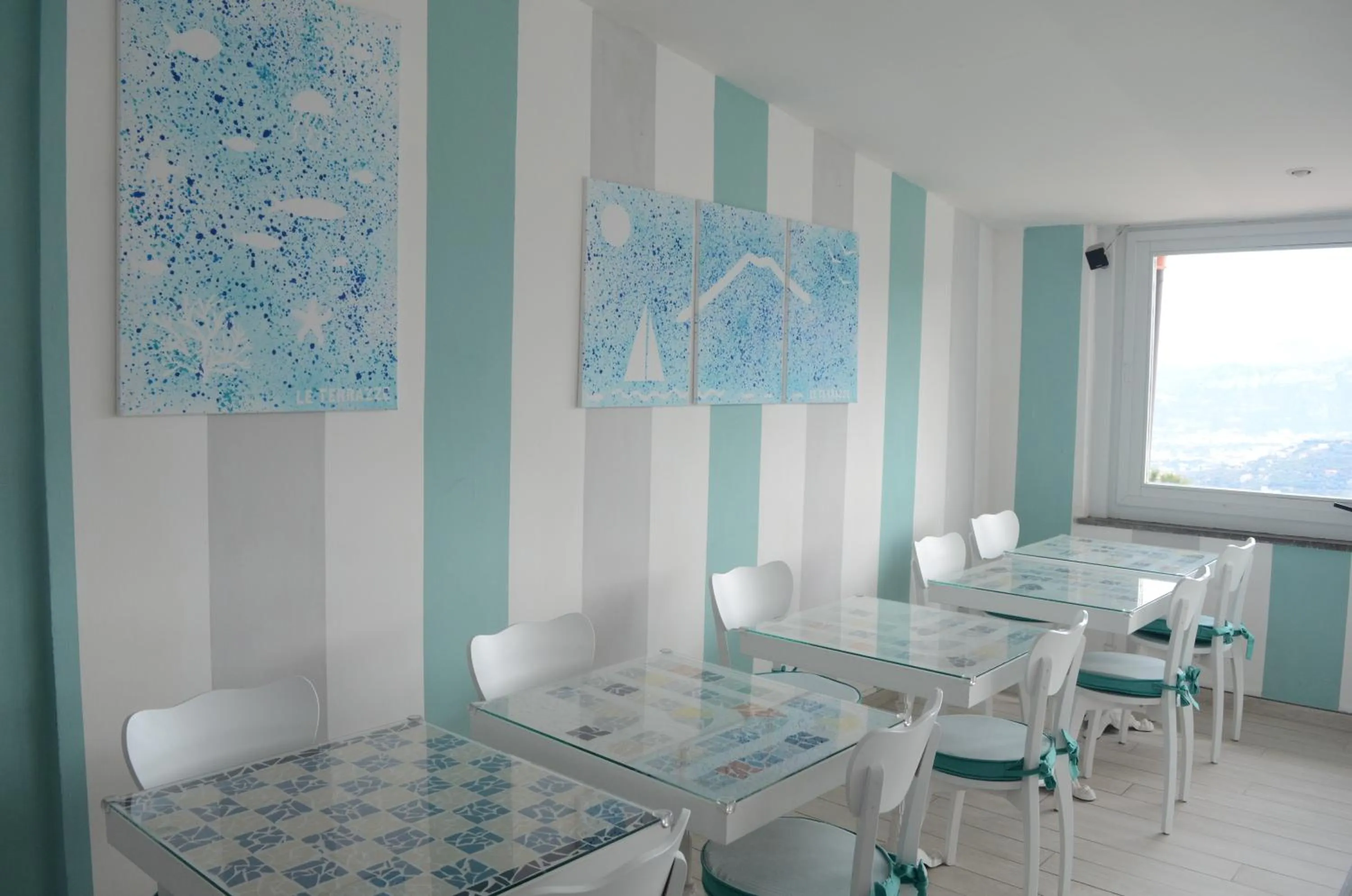 Dining area in Residence Le Terrazze