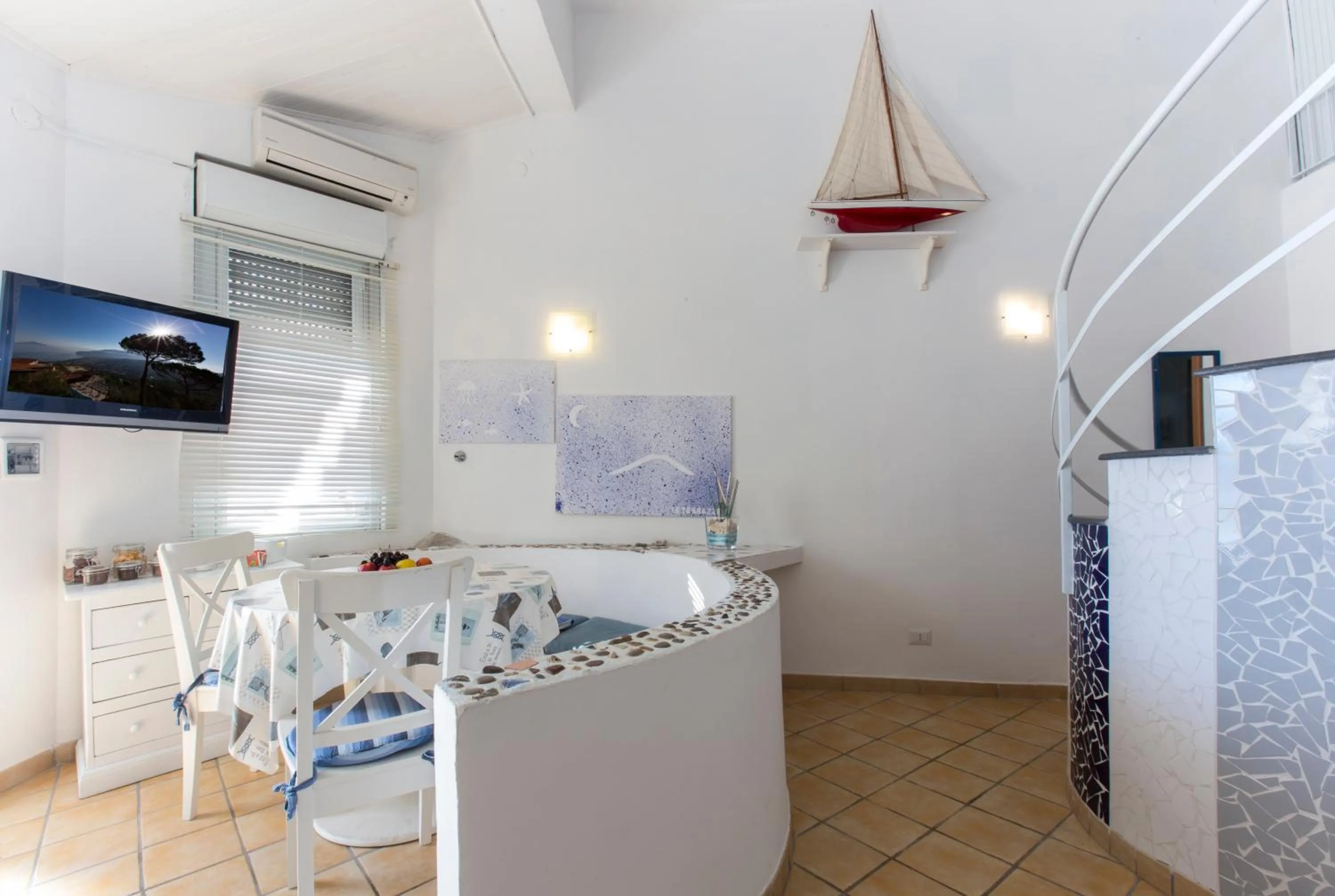 TV and multimedia in Residence Le Terrazze