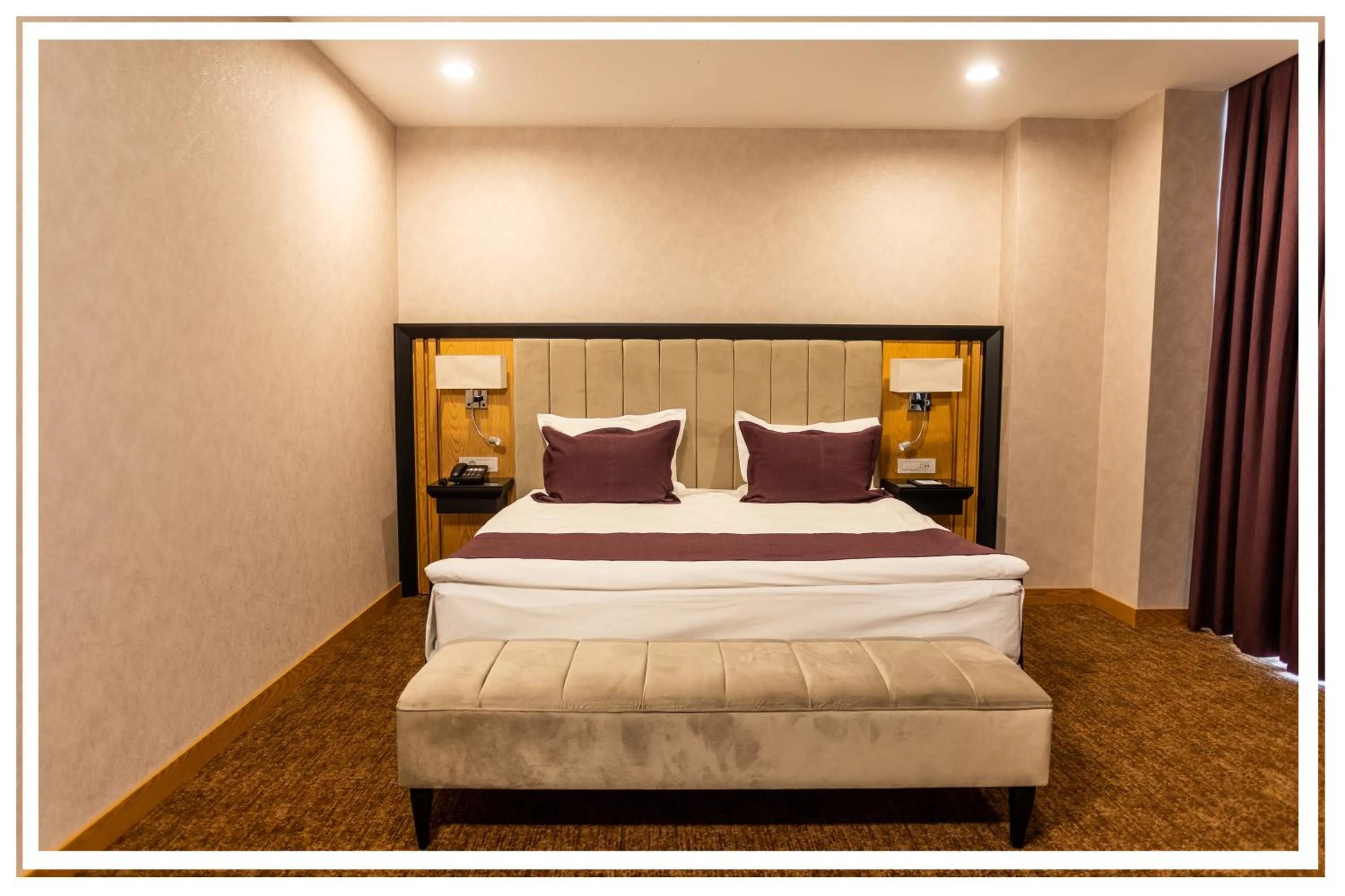 Bed in Premium Hotel Ganja