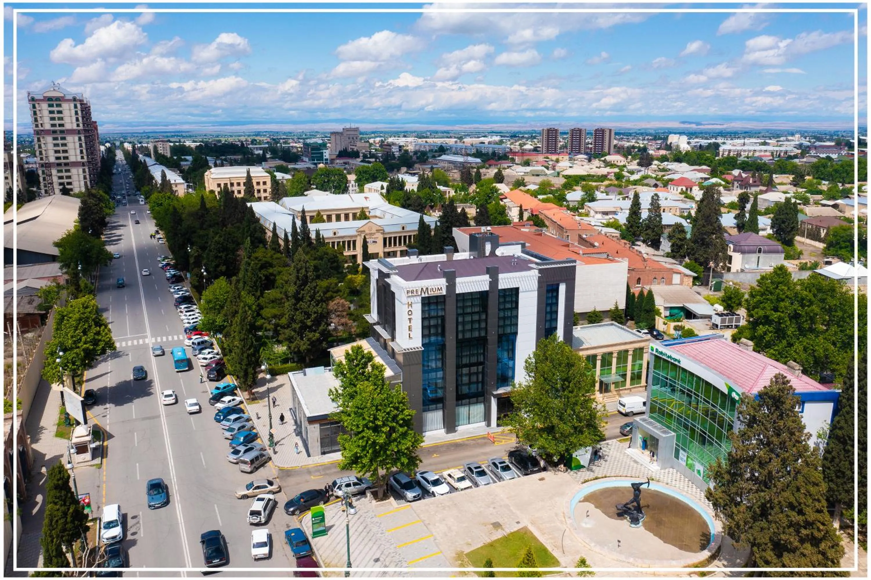 Facade/entrance in Premium Hotel Ganja