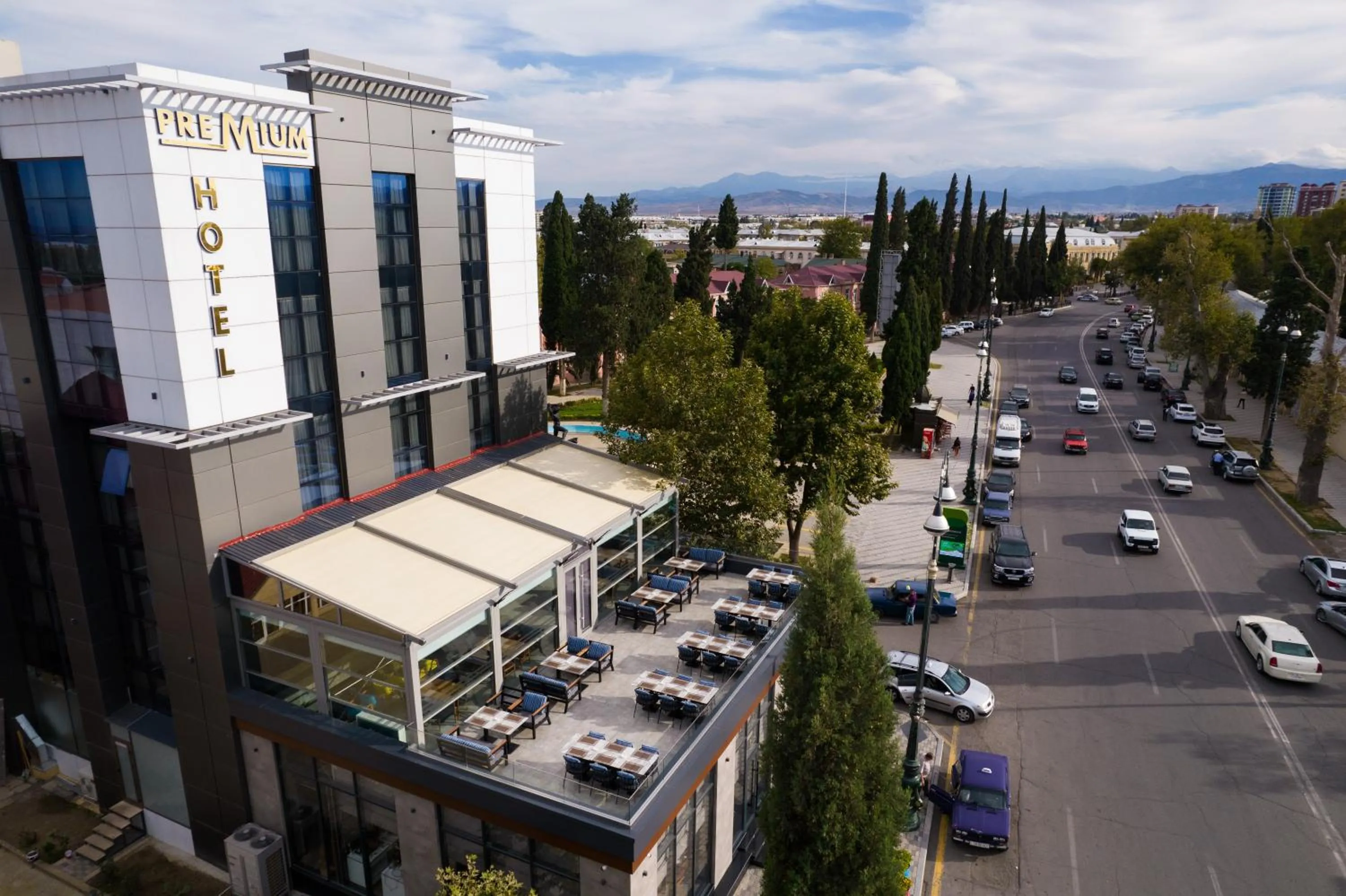 Property building in Premium Hotel Ganja