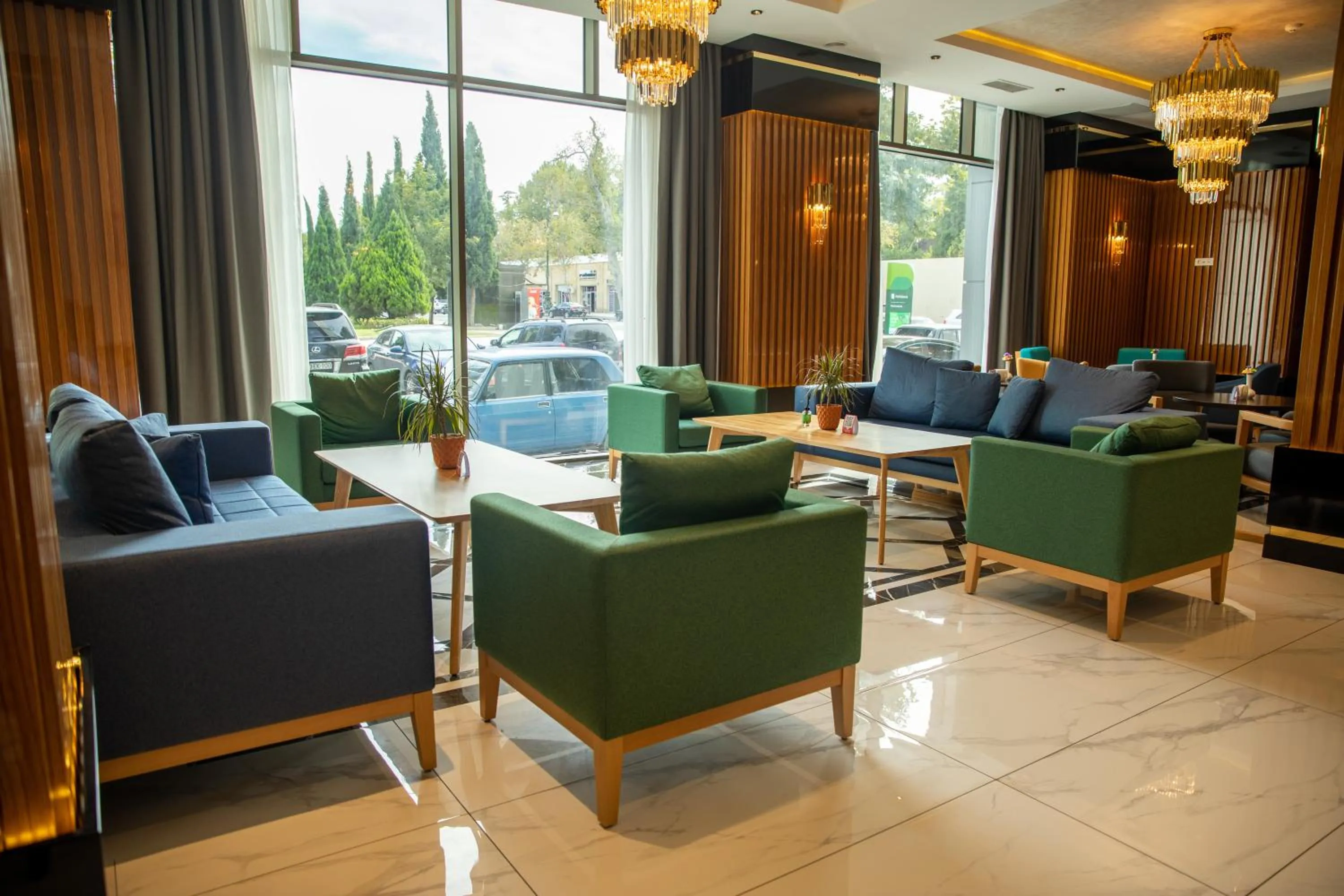 Lounge or bar in Premium Hotel Ganja