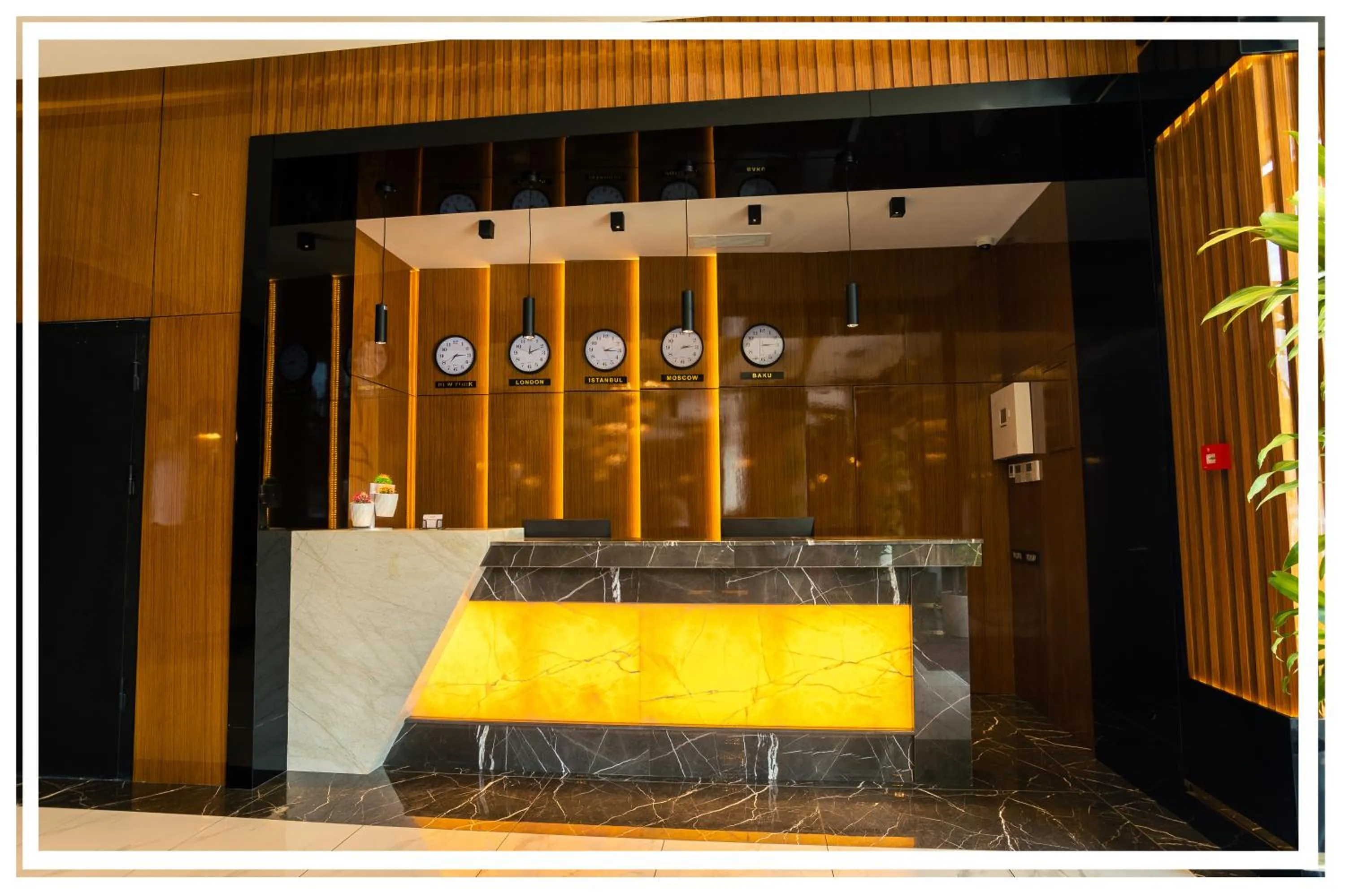 Lobby or reception in Premium Hotel Ganja