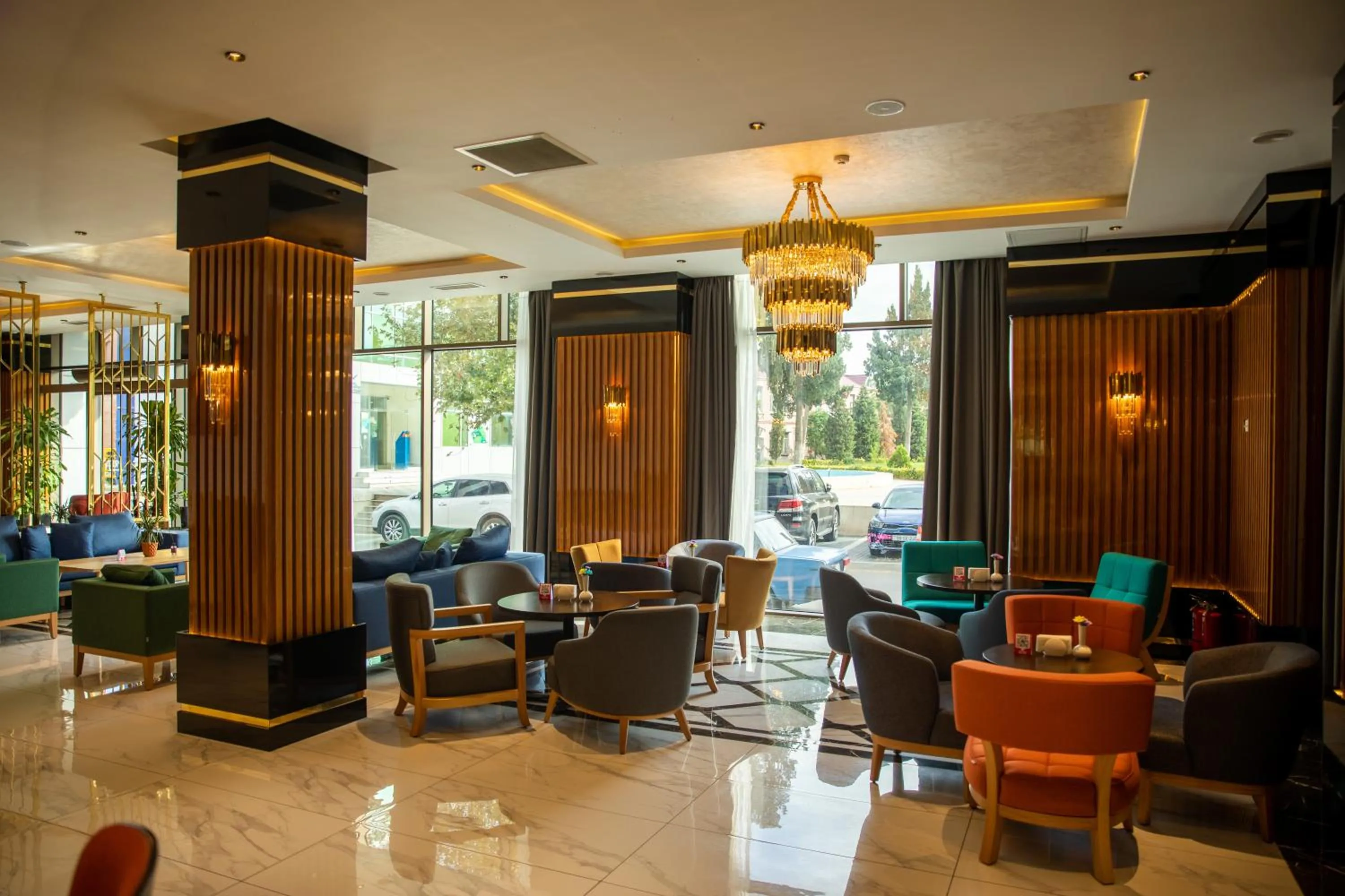 Lounge or bar in Premium Hotel Ganja