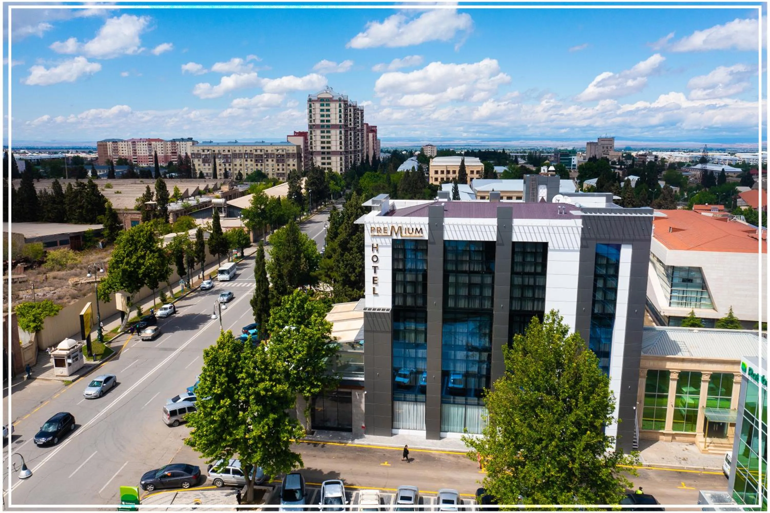 Facade/entrance in Premium Hotel Ganja