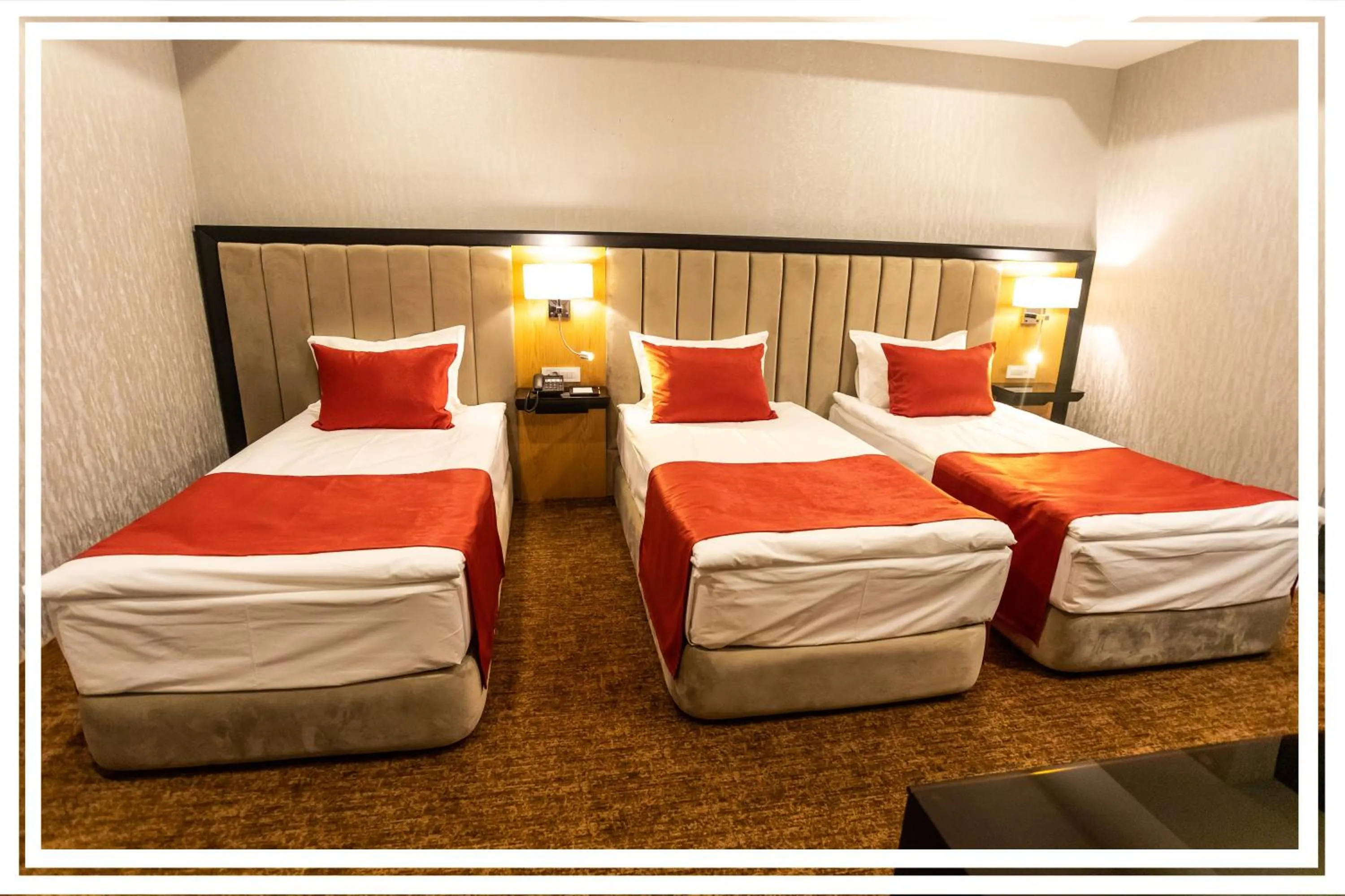 Bed in Premium Hotel Ganja