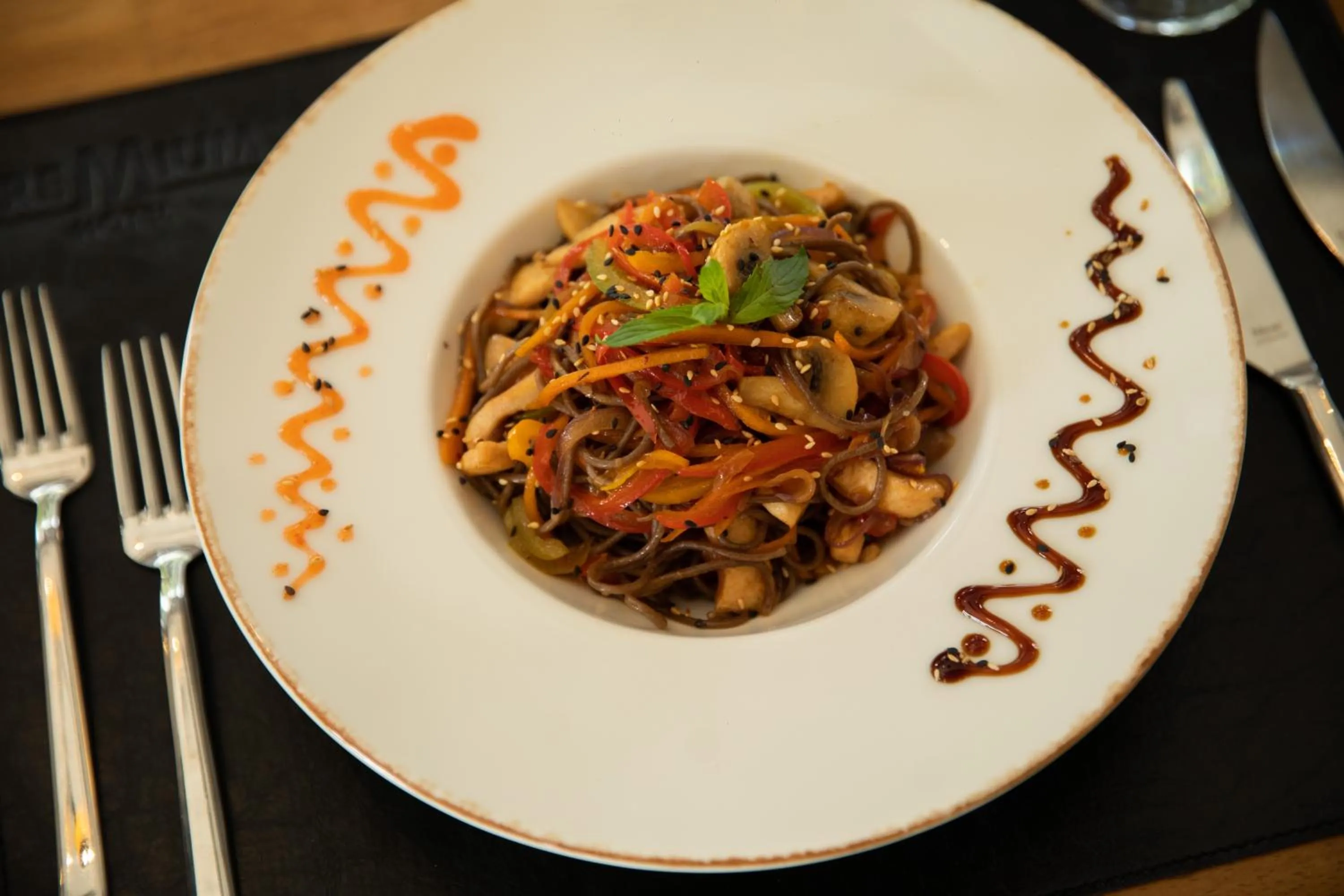 Restaurant/places to eat in Premium Hotel Ganja