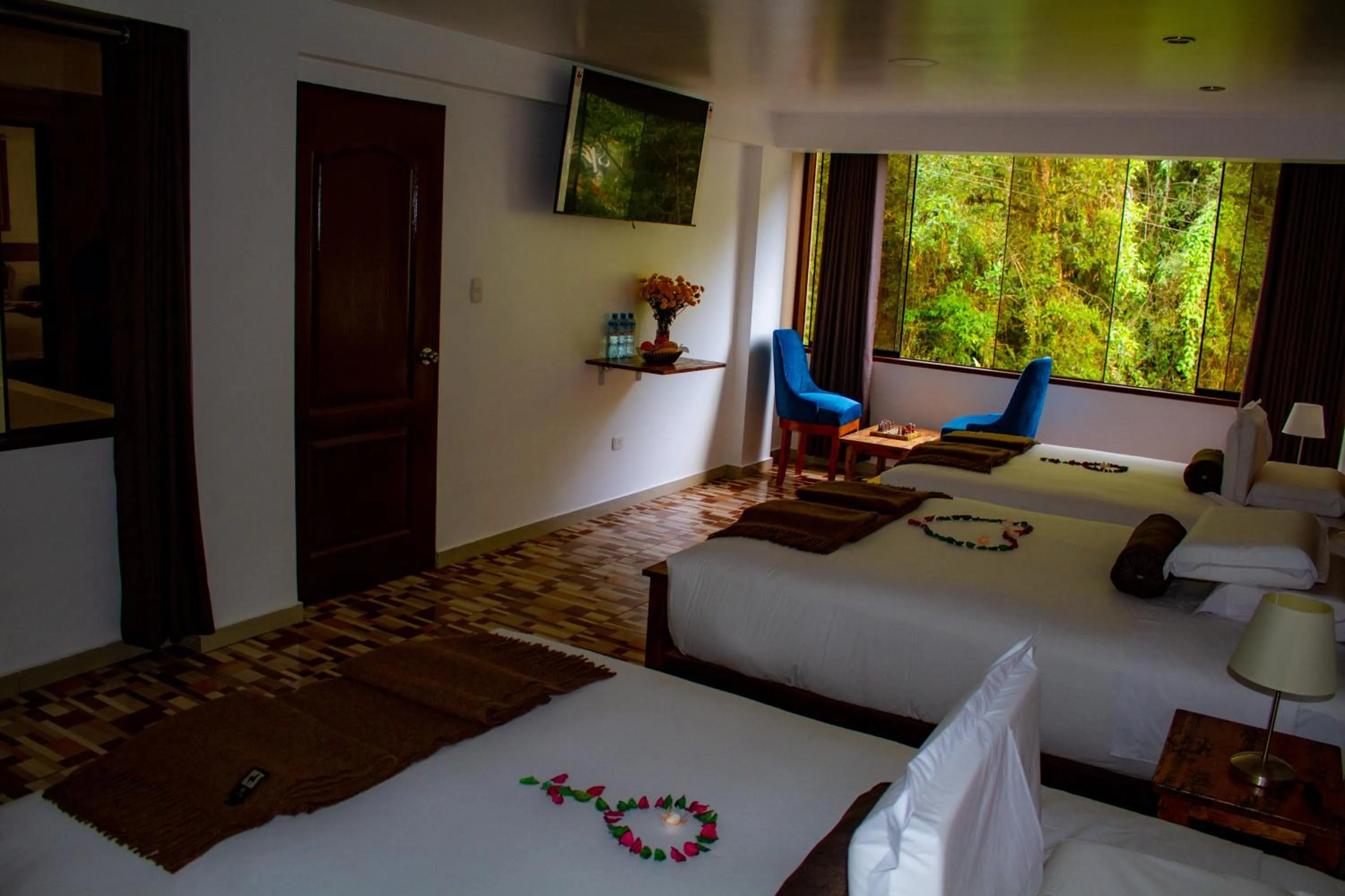 Photo of the whole room, Bed in Hotel Tara Machupicchu